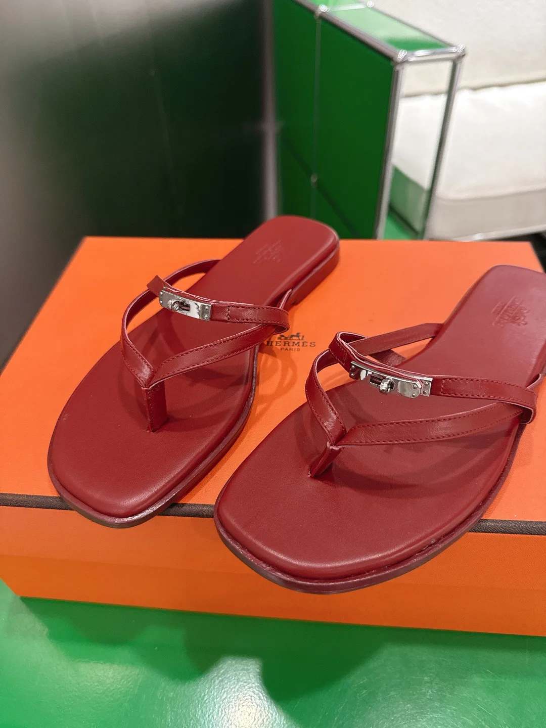 Шлепанцы Женские Hermes 11245247
