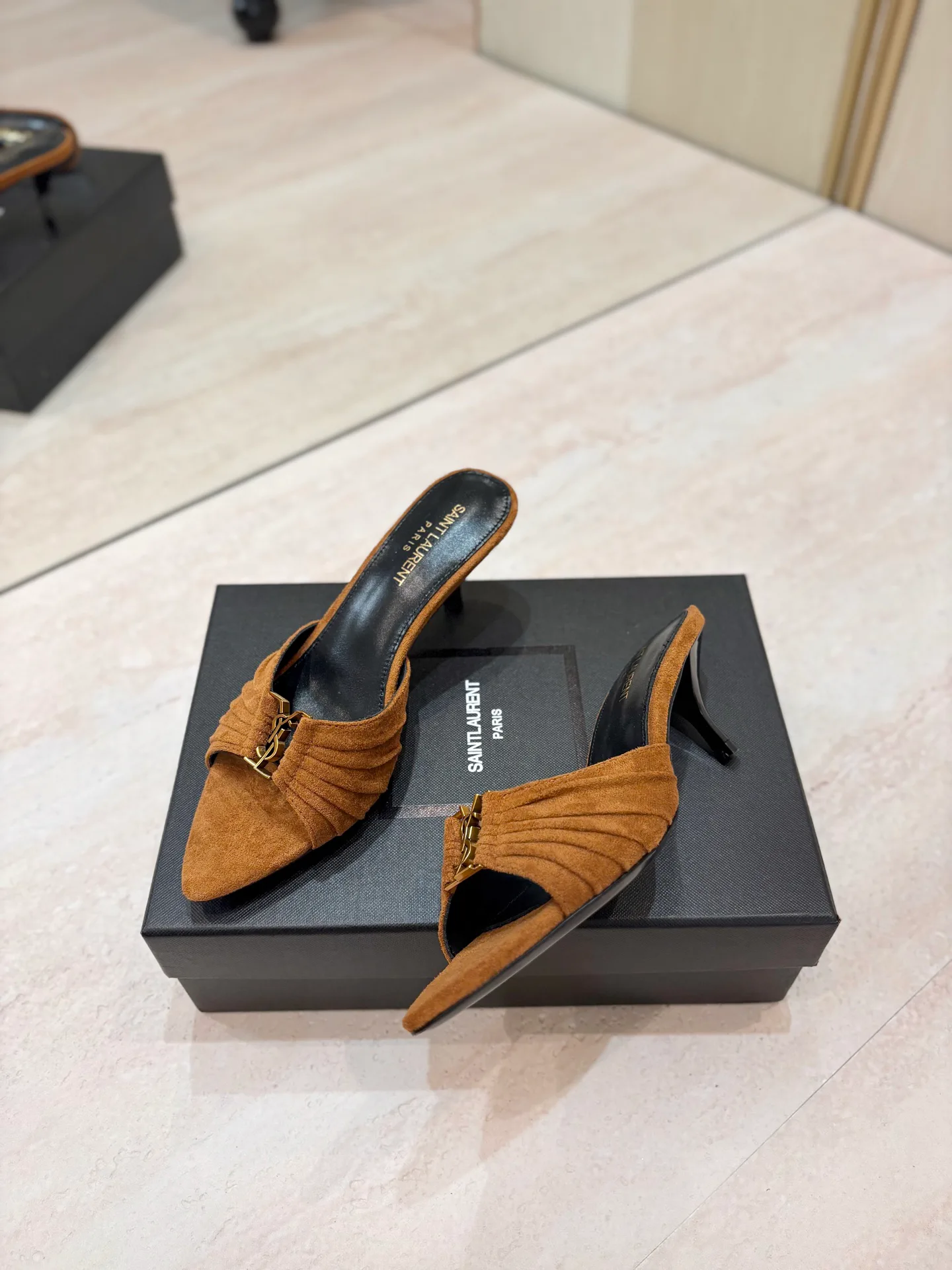 Мюли И Сабо Женские Saint Laurent 17476007