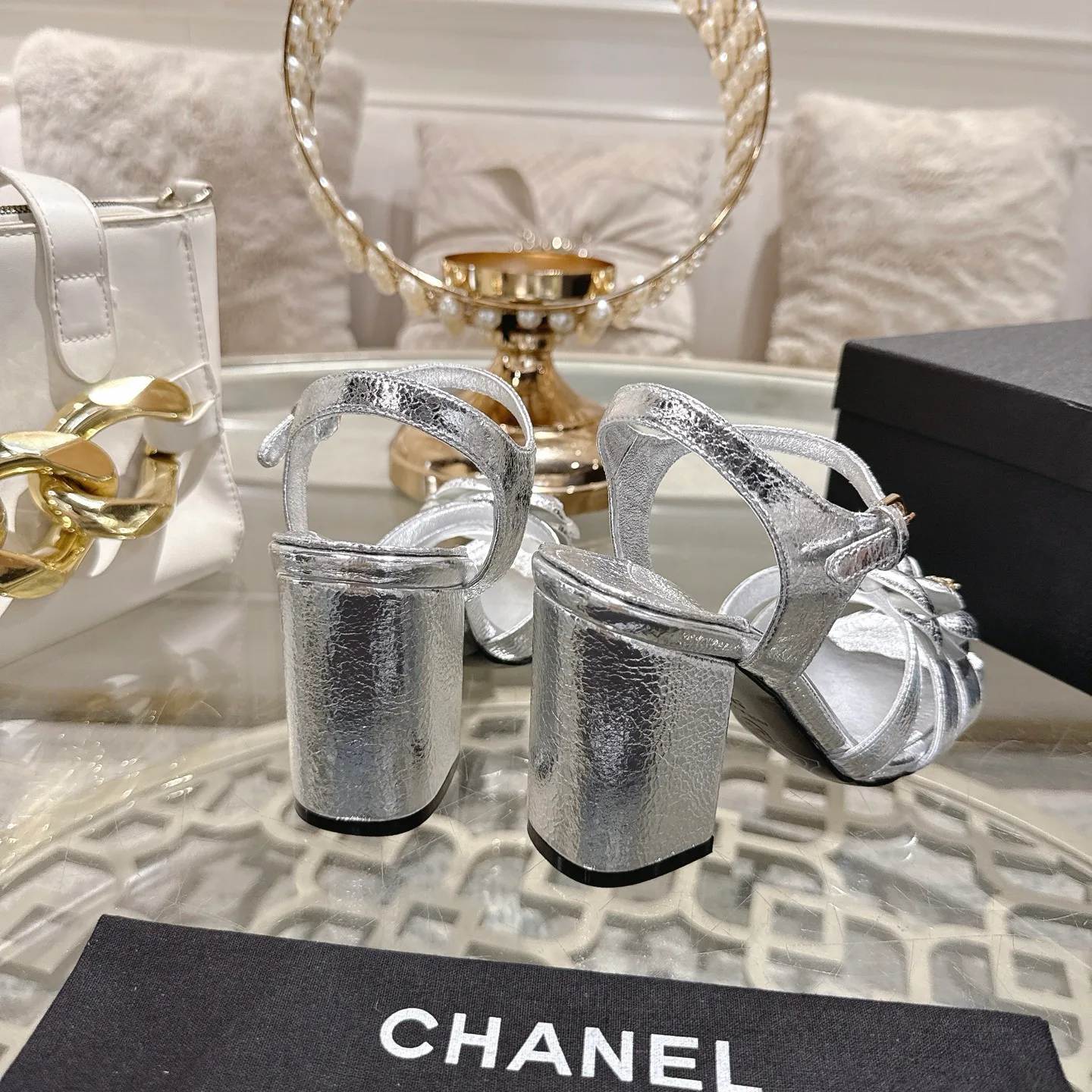 Босоножки Женские Chanel 12714885
