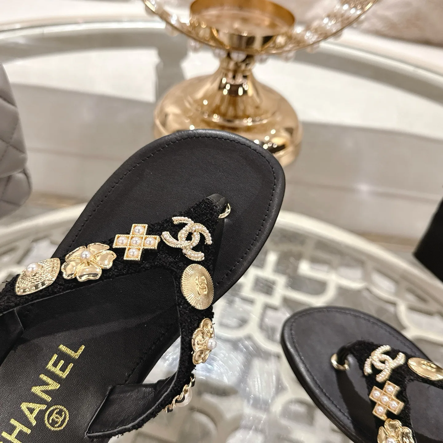 Шлепанцы Женские Chanel 24245