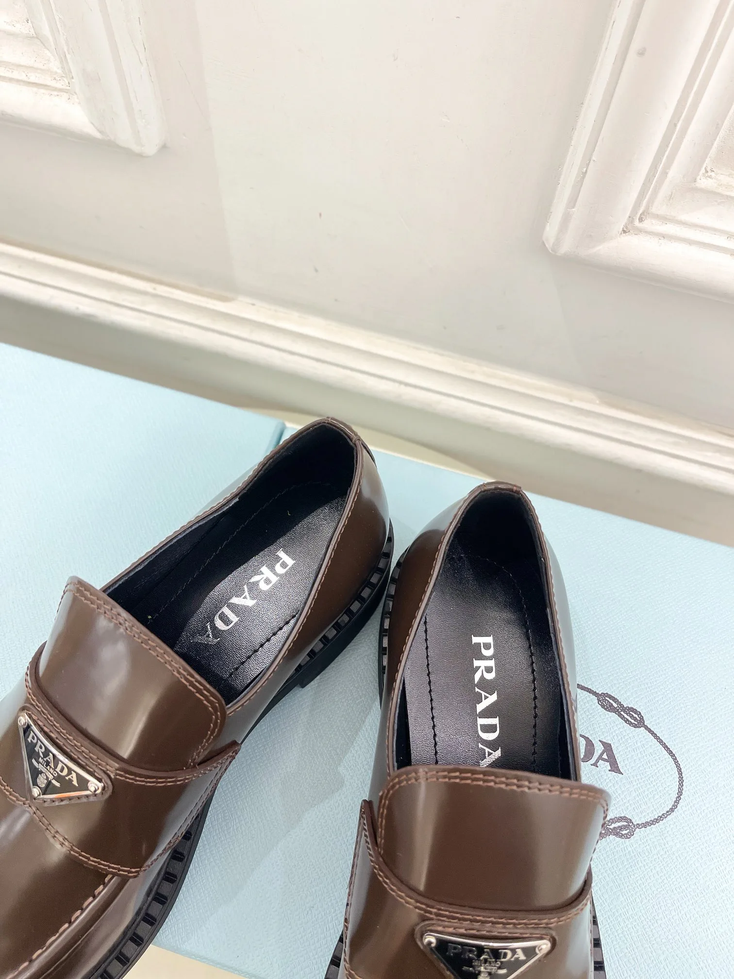 Лоферы И Мокасины Женские Prada 11404093