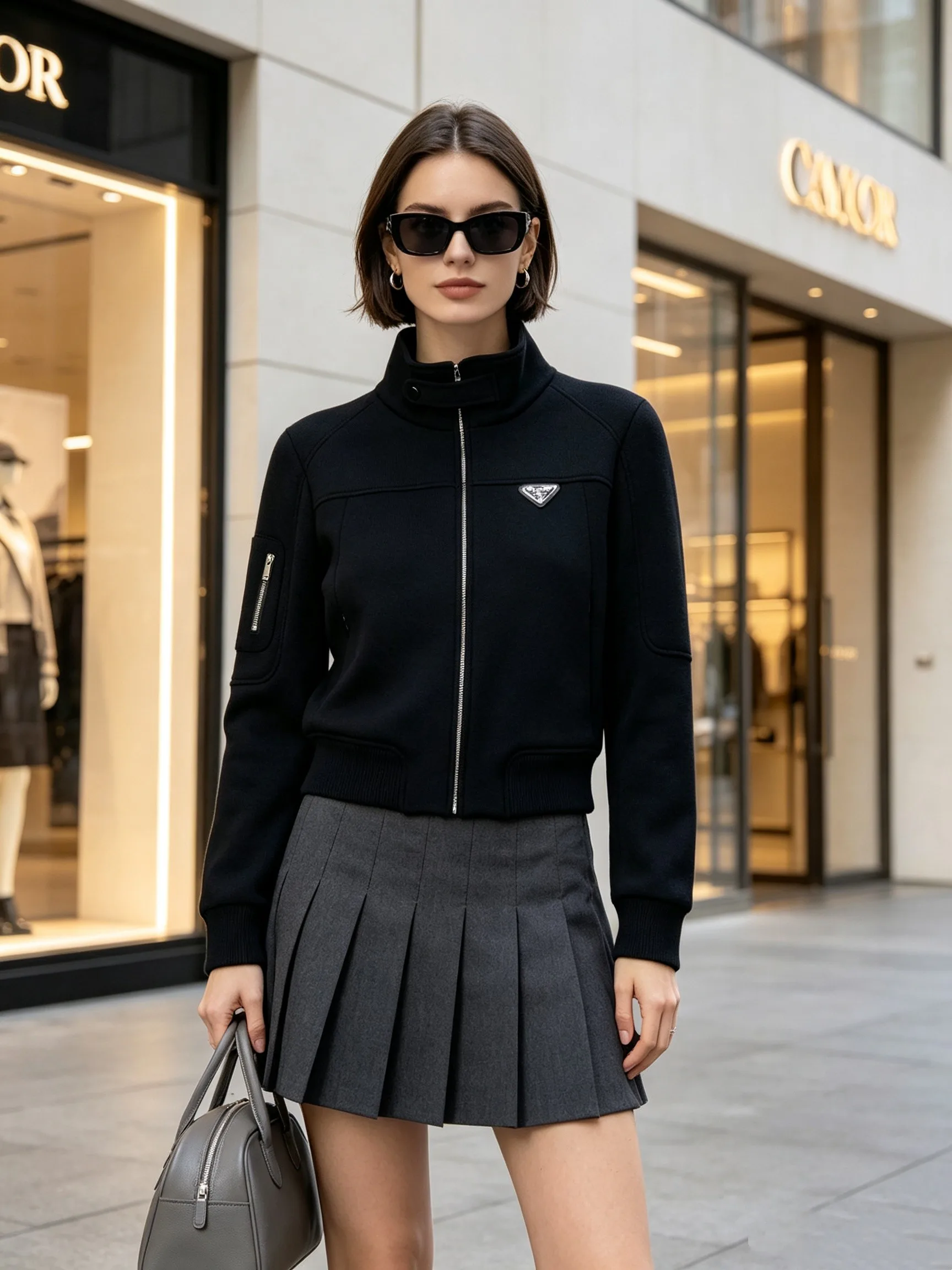 Куртки И Пуховики Женские Prada 17986480