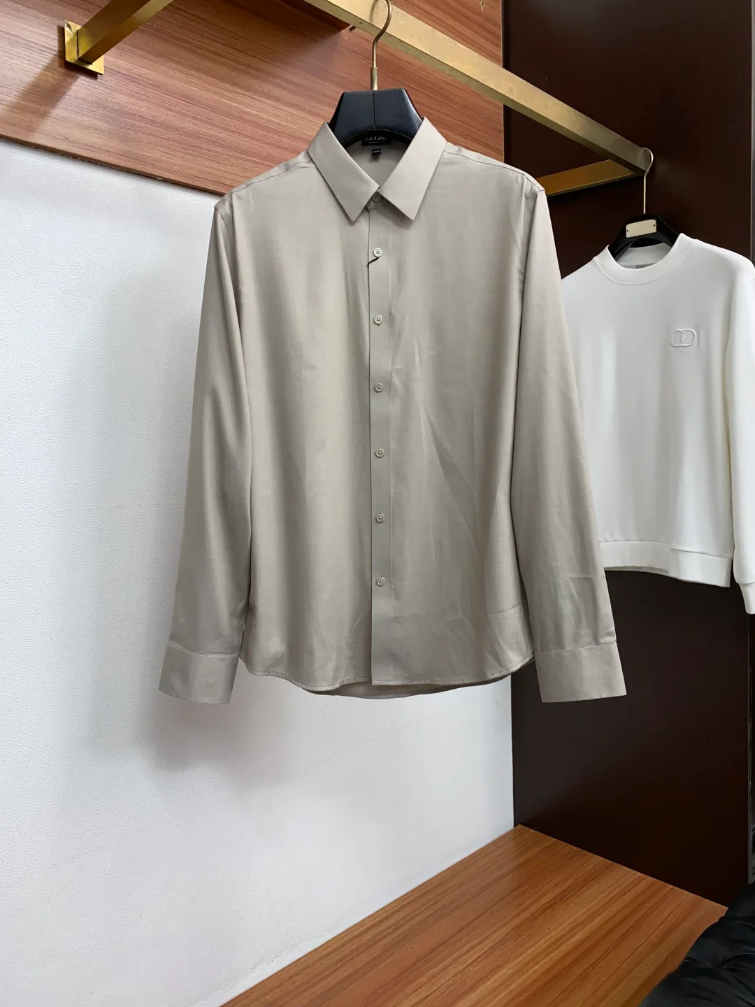 Рубашки Мужские Zegna 18869646