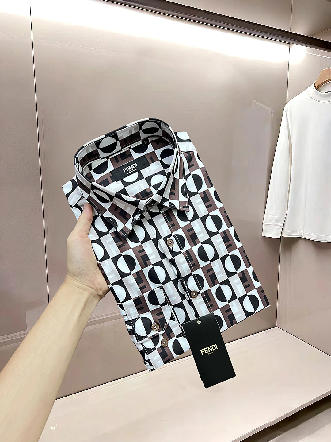 Рубашки Мужские Fendi 18834222