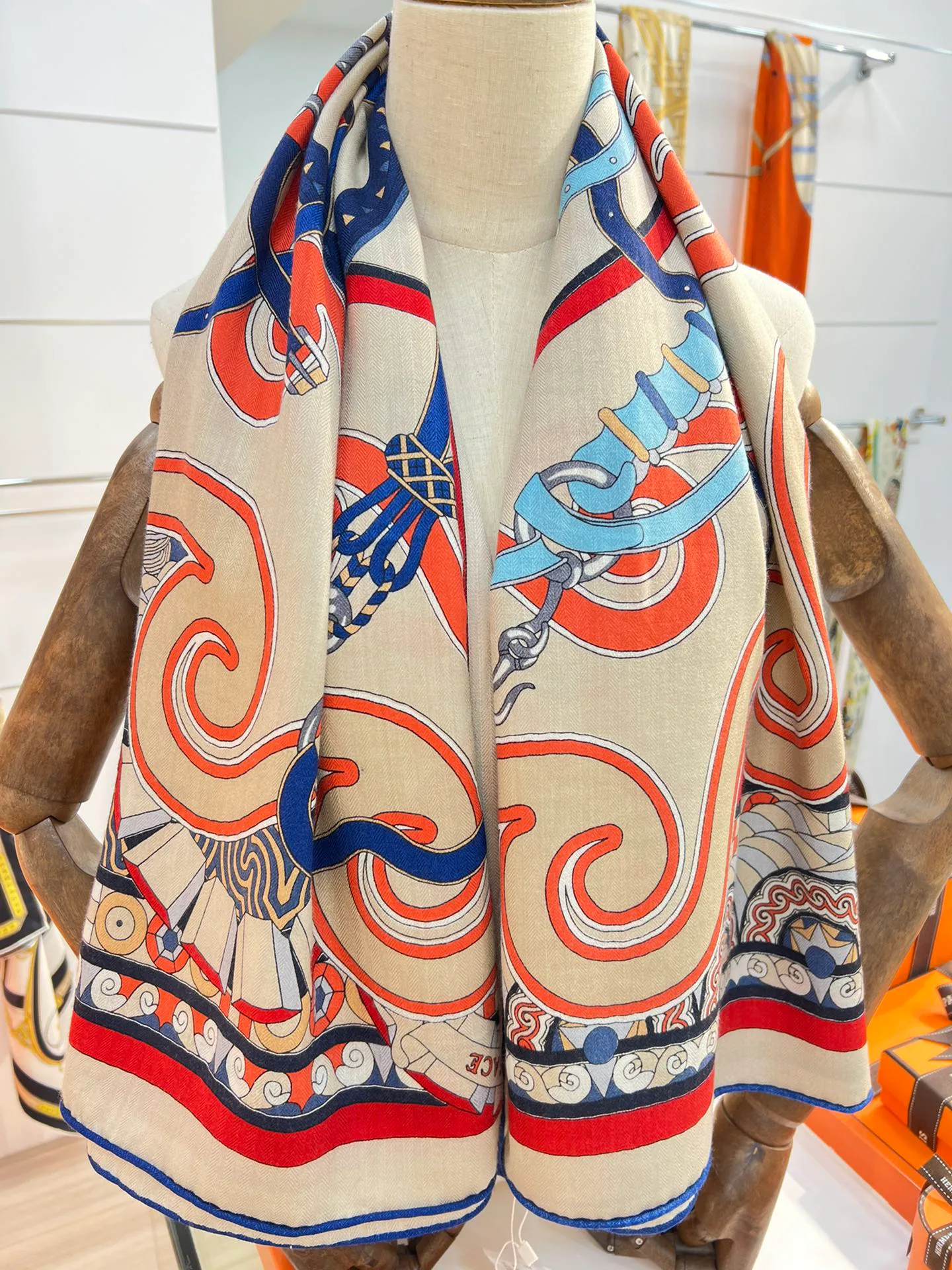 Шарфы Hermes 195085