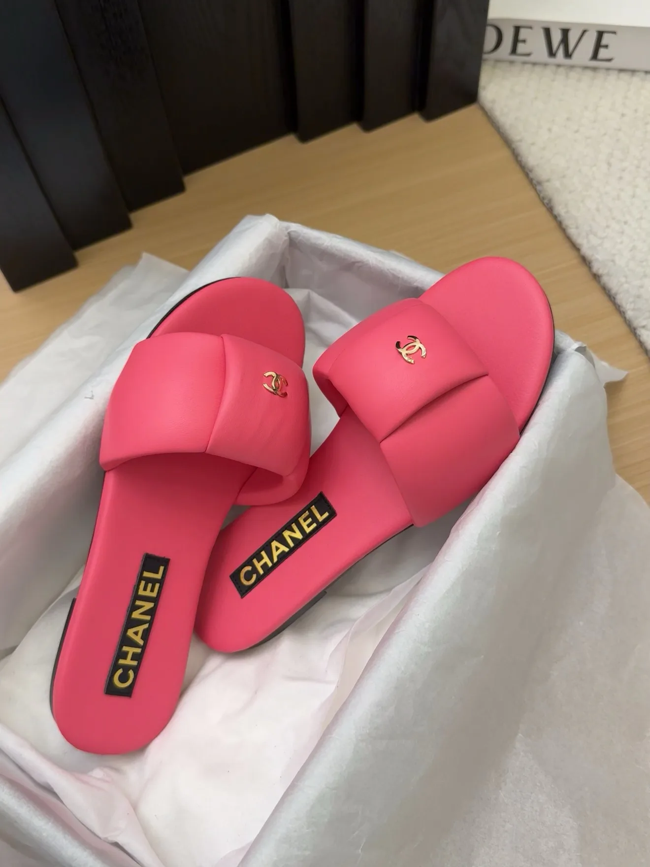 Шлепанцы Женские Chanel 28360