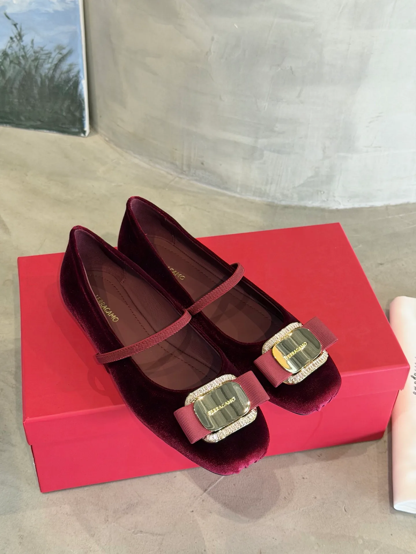 Балетки Женские Salvatore Ferragamo 4545269