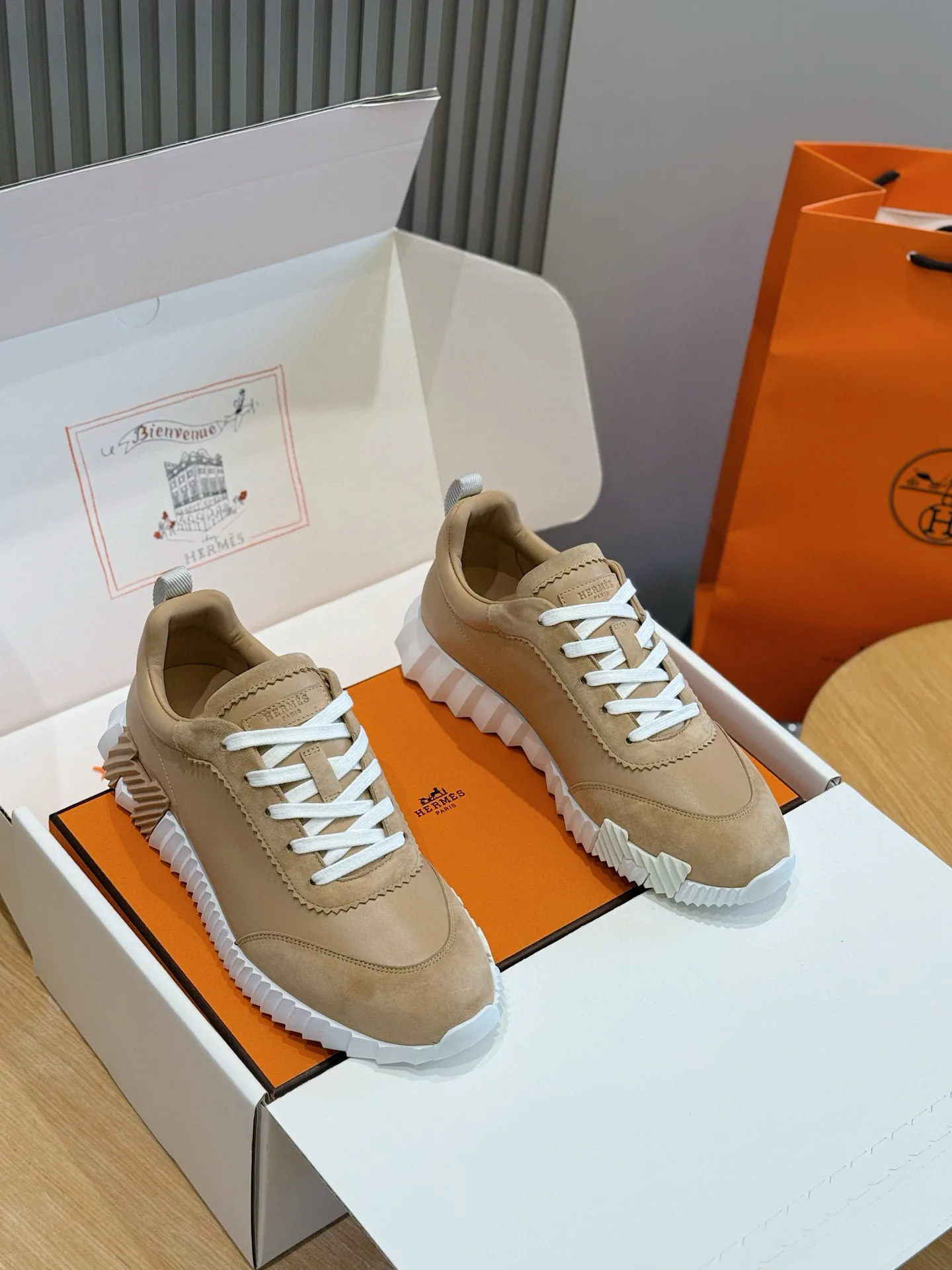 Кроссовки Мужские Hermes 226816