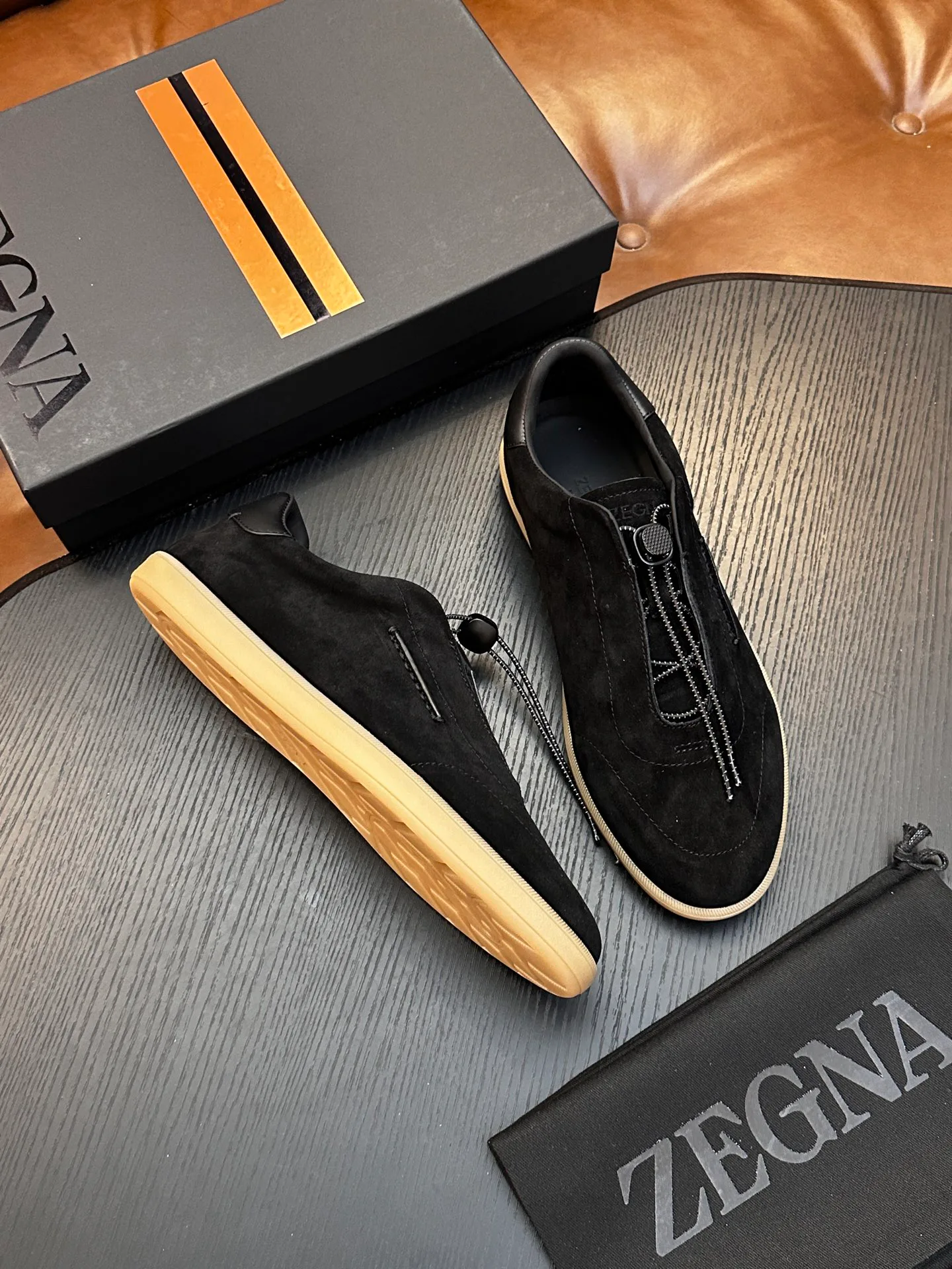 Кроссовки Мужские Zegna 18514889