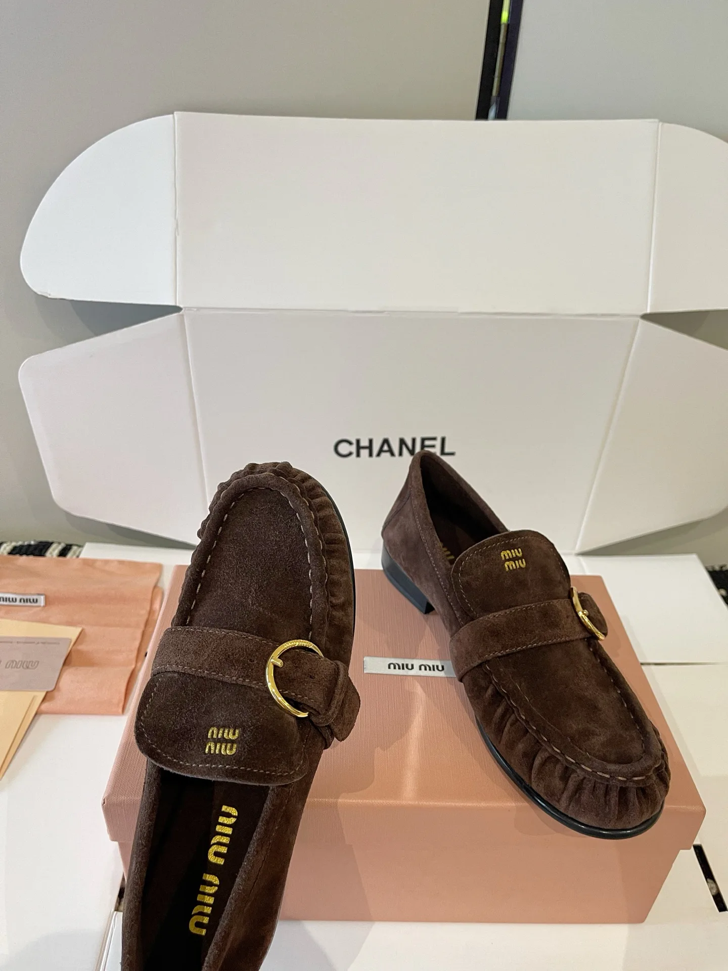 Лоферы И Мокасины Женские Miu Miu 18283629