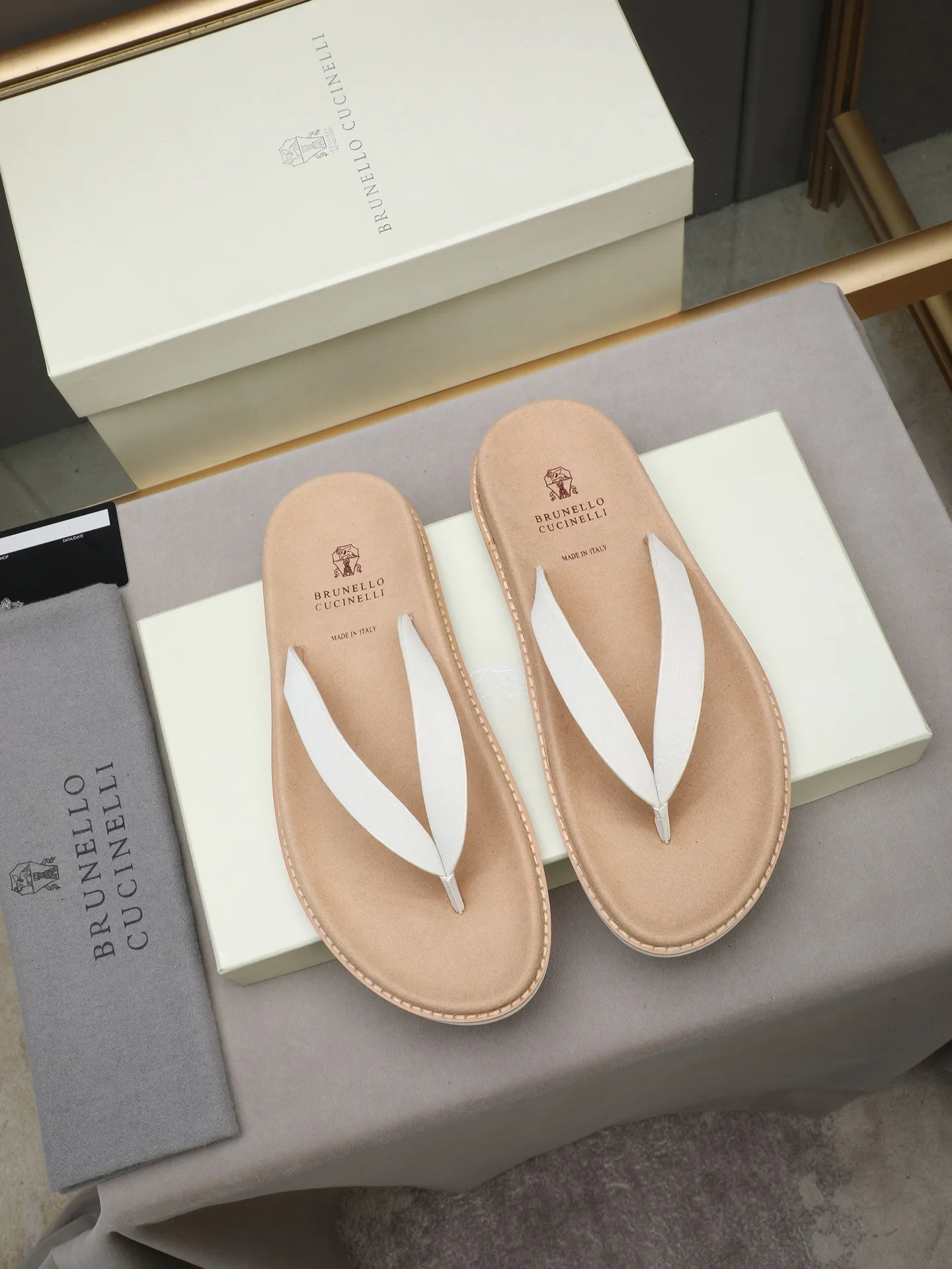 Шлепанцы Мужские Brunello Cucinelli 6062756
