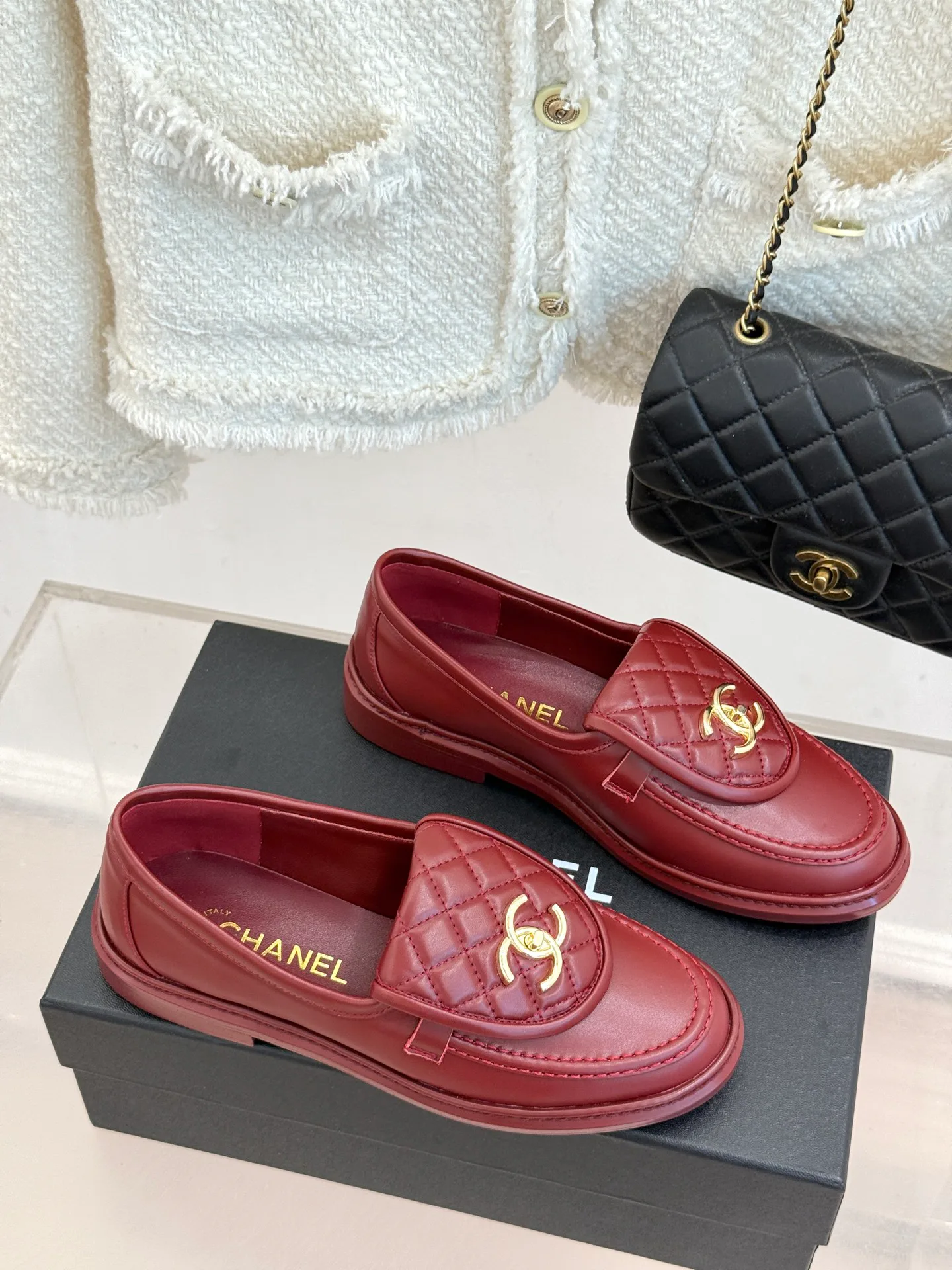 Лоферы И Мокасины Женские Chanel 17336074