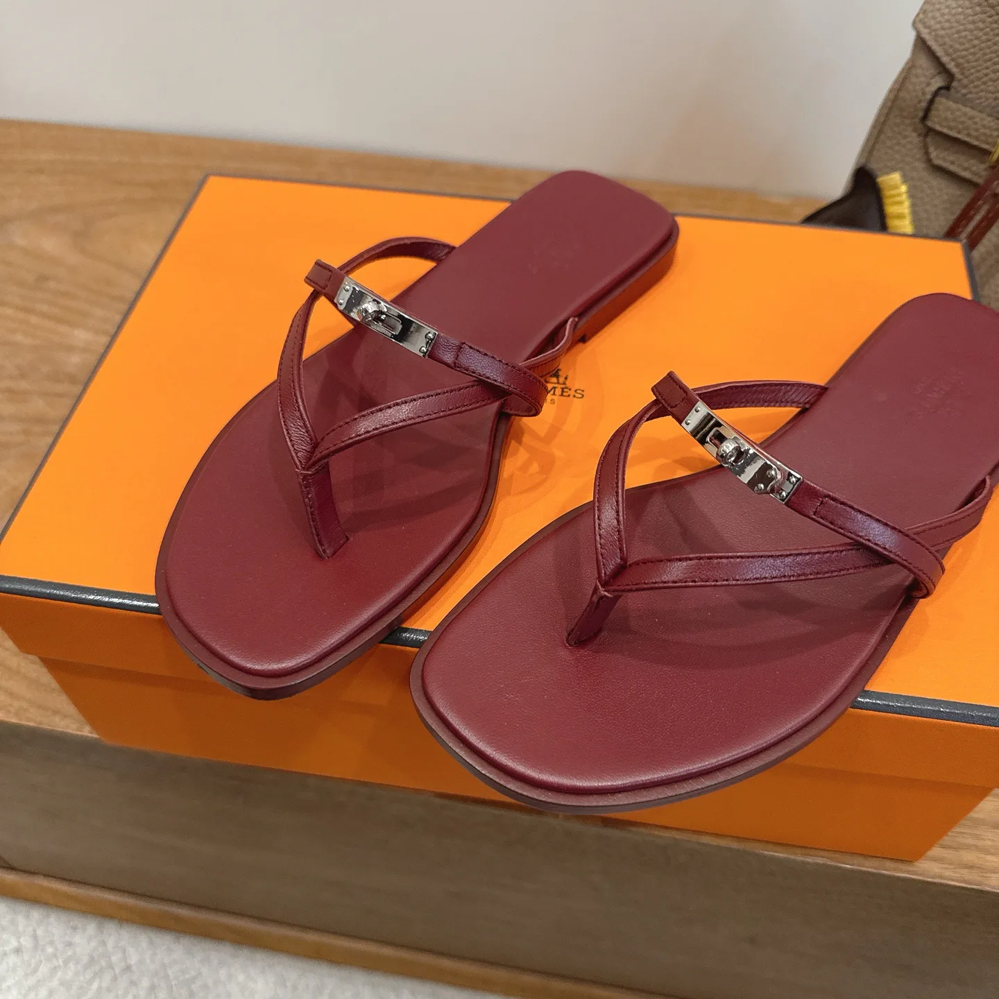 Шлепанцы Женские Hermes 9576053