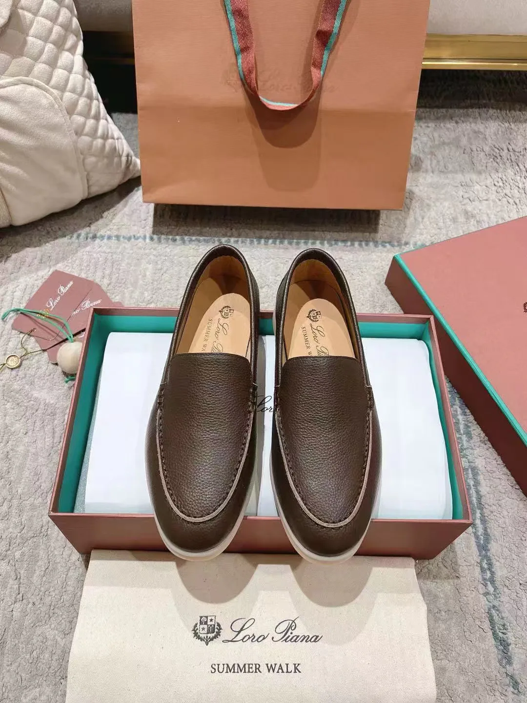 Лоферы Мужские Loro Piana 19285