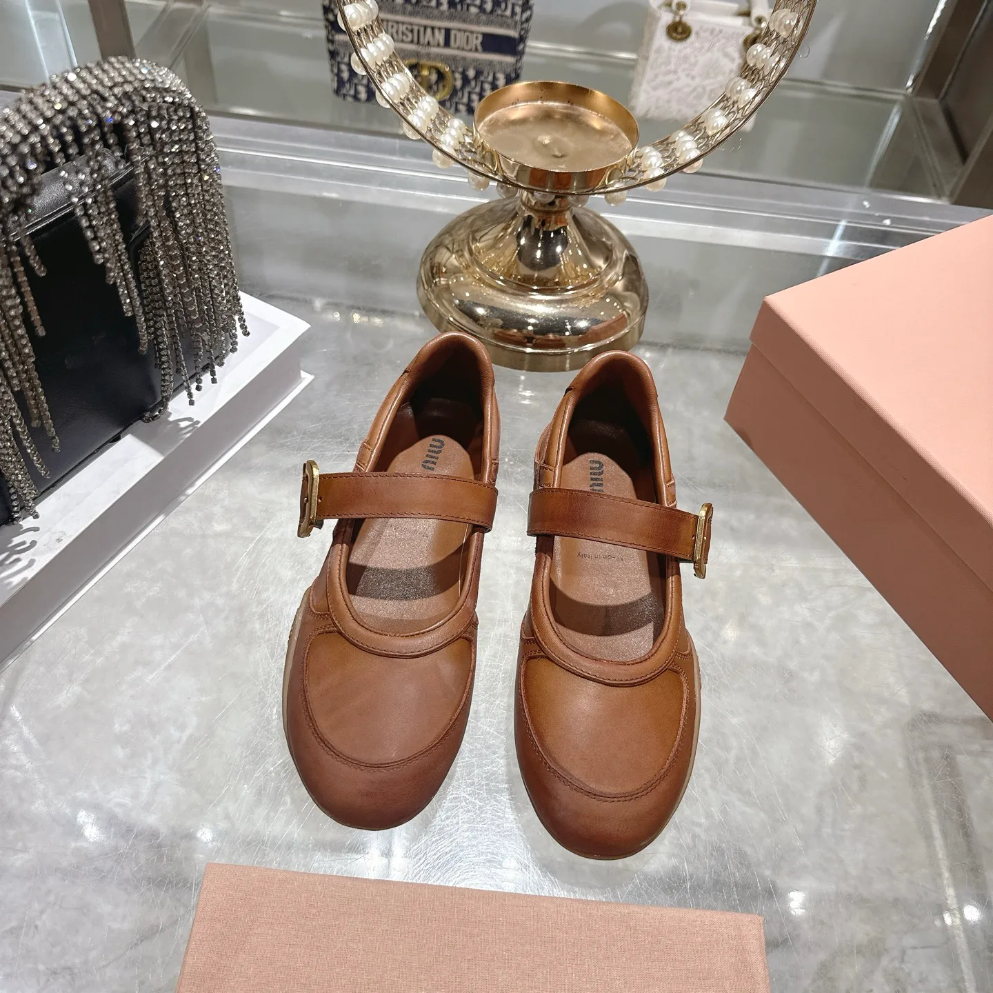 Лоферы И Мокасины Женские Miu Miu 11677178