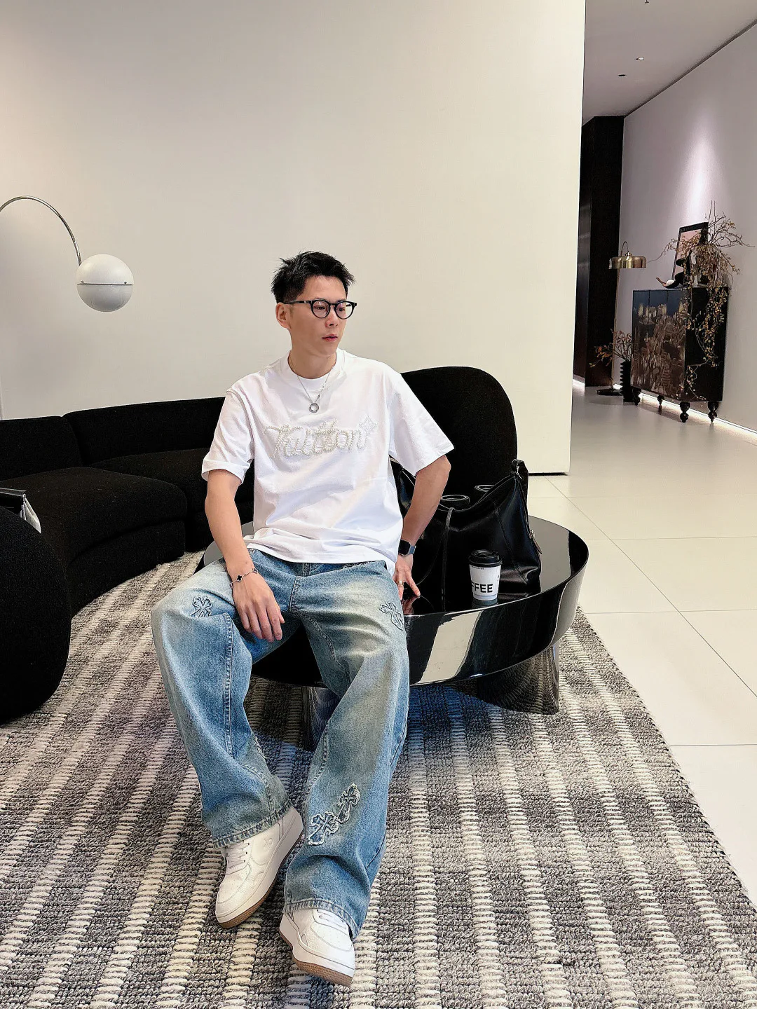 Футболки Мужские Louis Vuitton 9465241