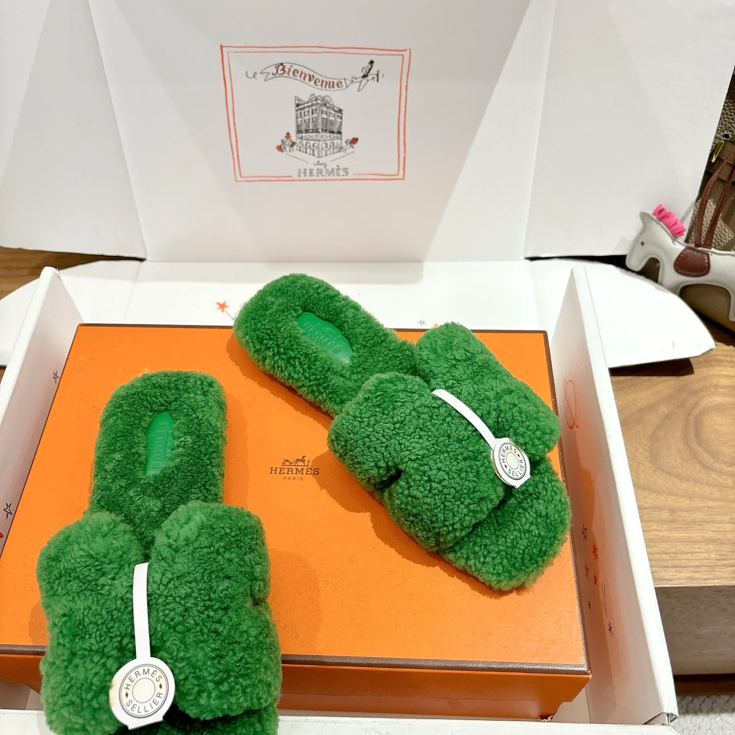 Тапочки Женские Hermes 4500898