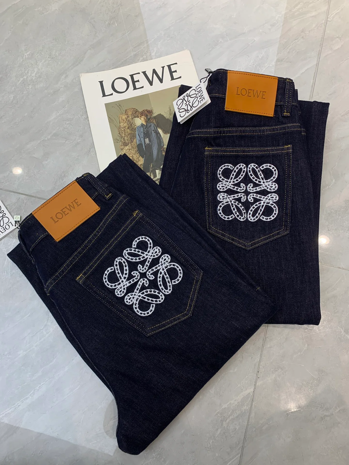 Джинсы Женские Loewe 1263507