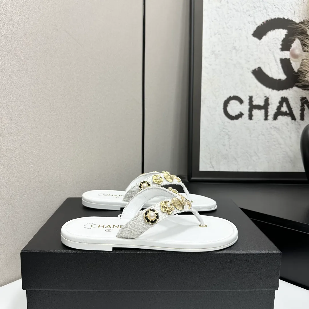 Шлепанцы Женские Chanel 1518397