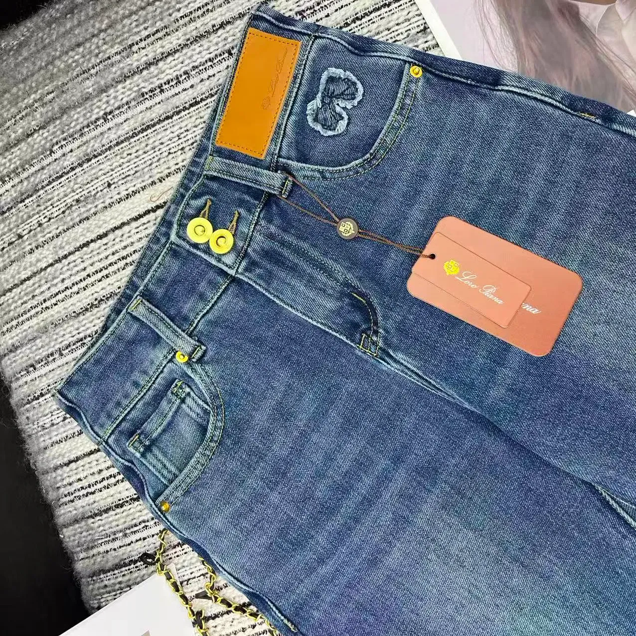 Джинсы Женские Loro Piana 737702