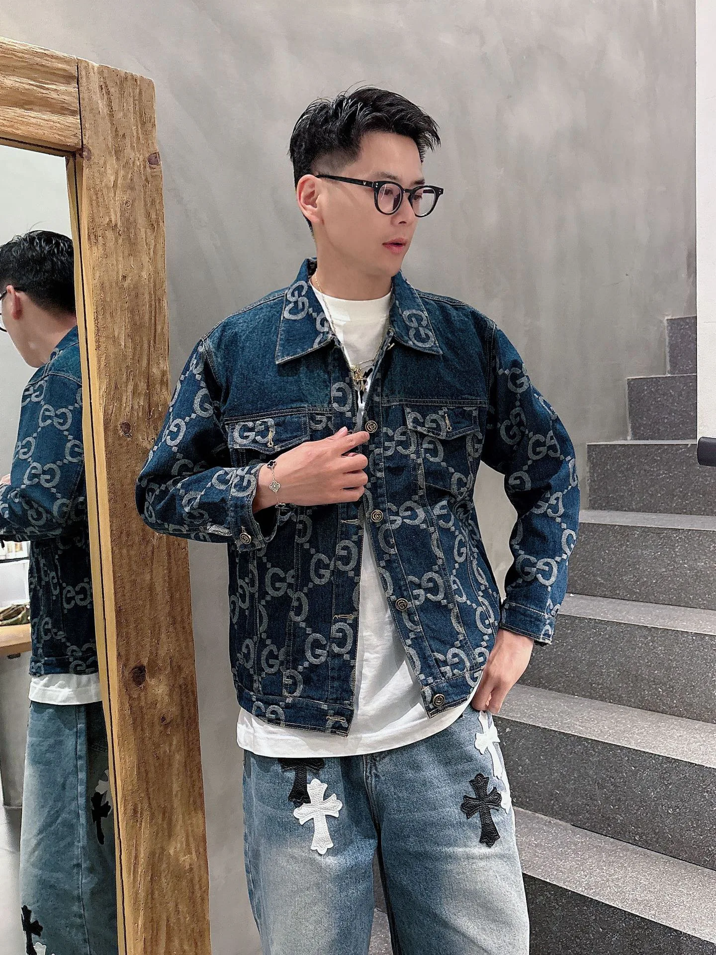 Куртки И Пуховики Мужские Gucci 4734121