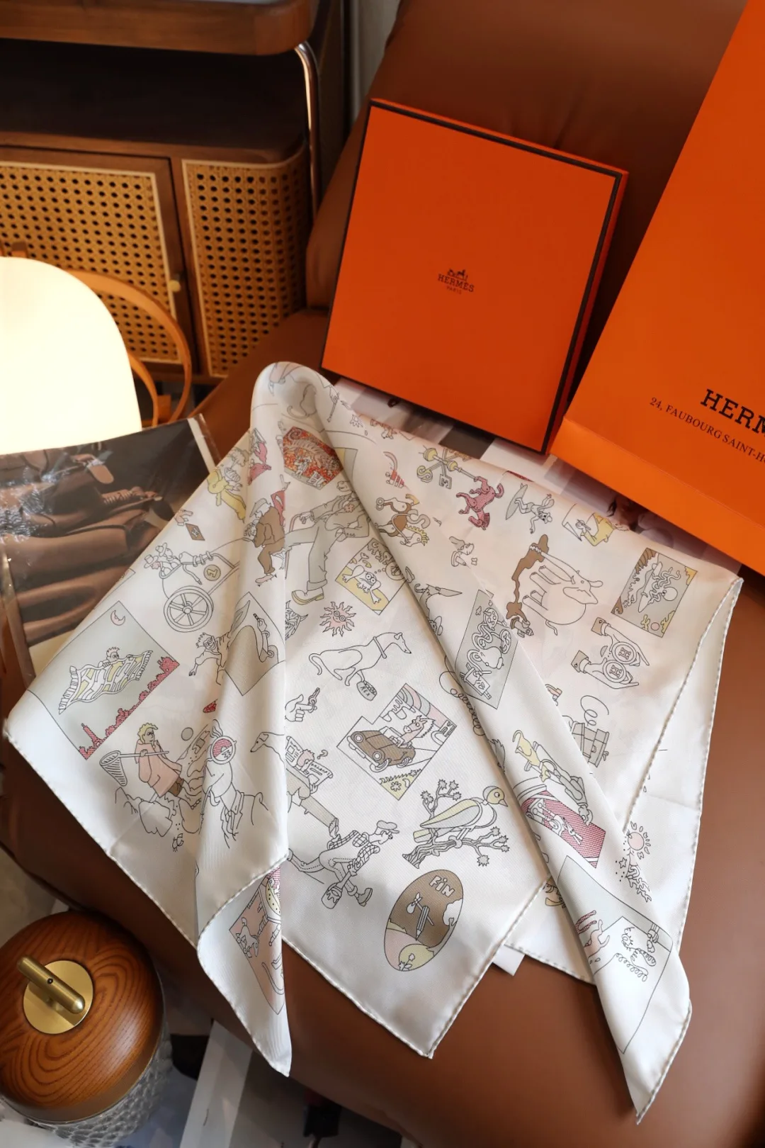 Платки Hermes 9648176