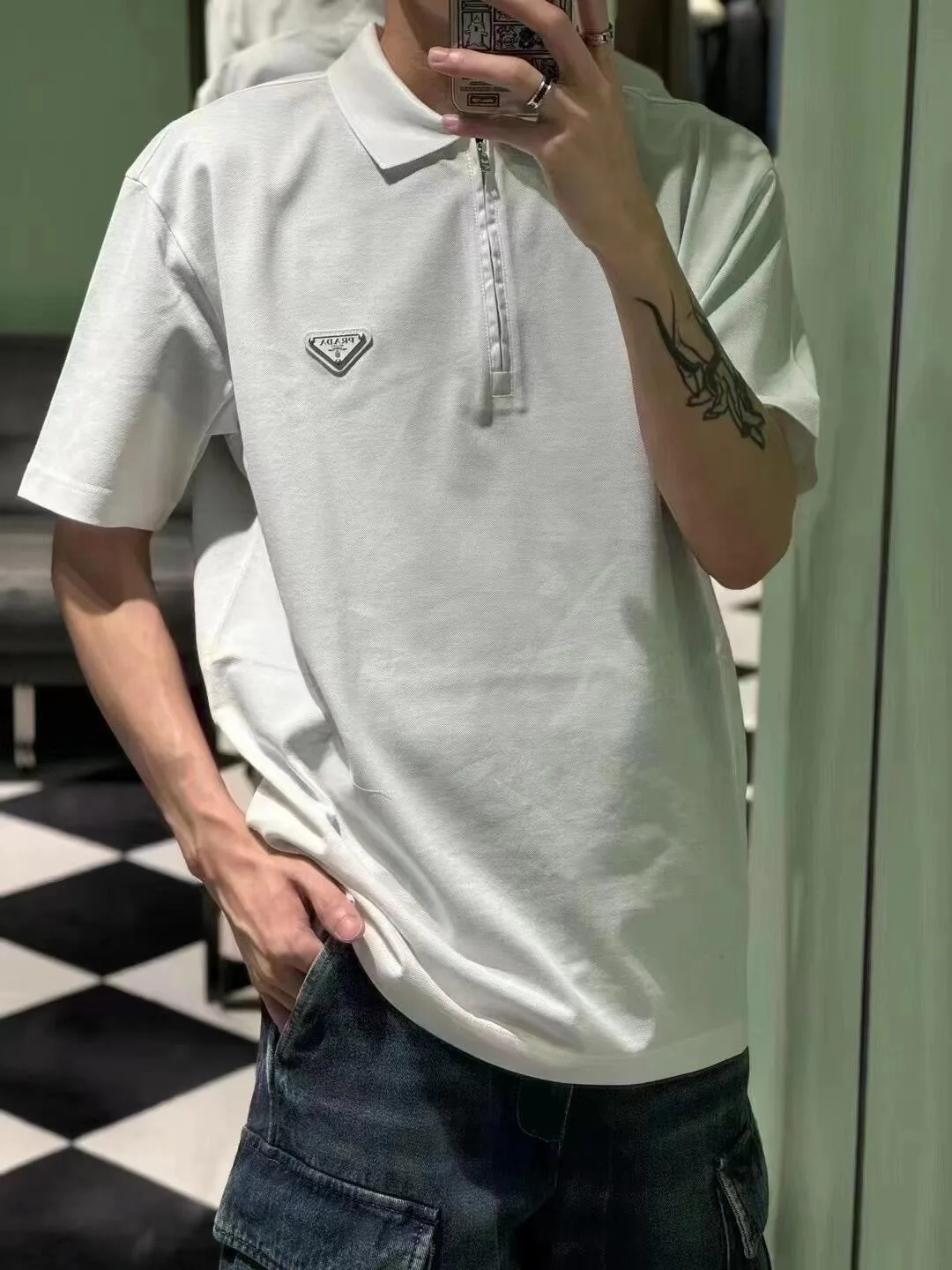 Рубашки Мужские Prada 9226515