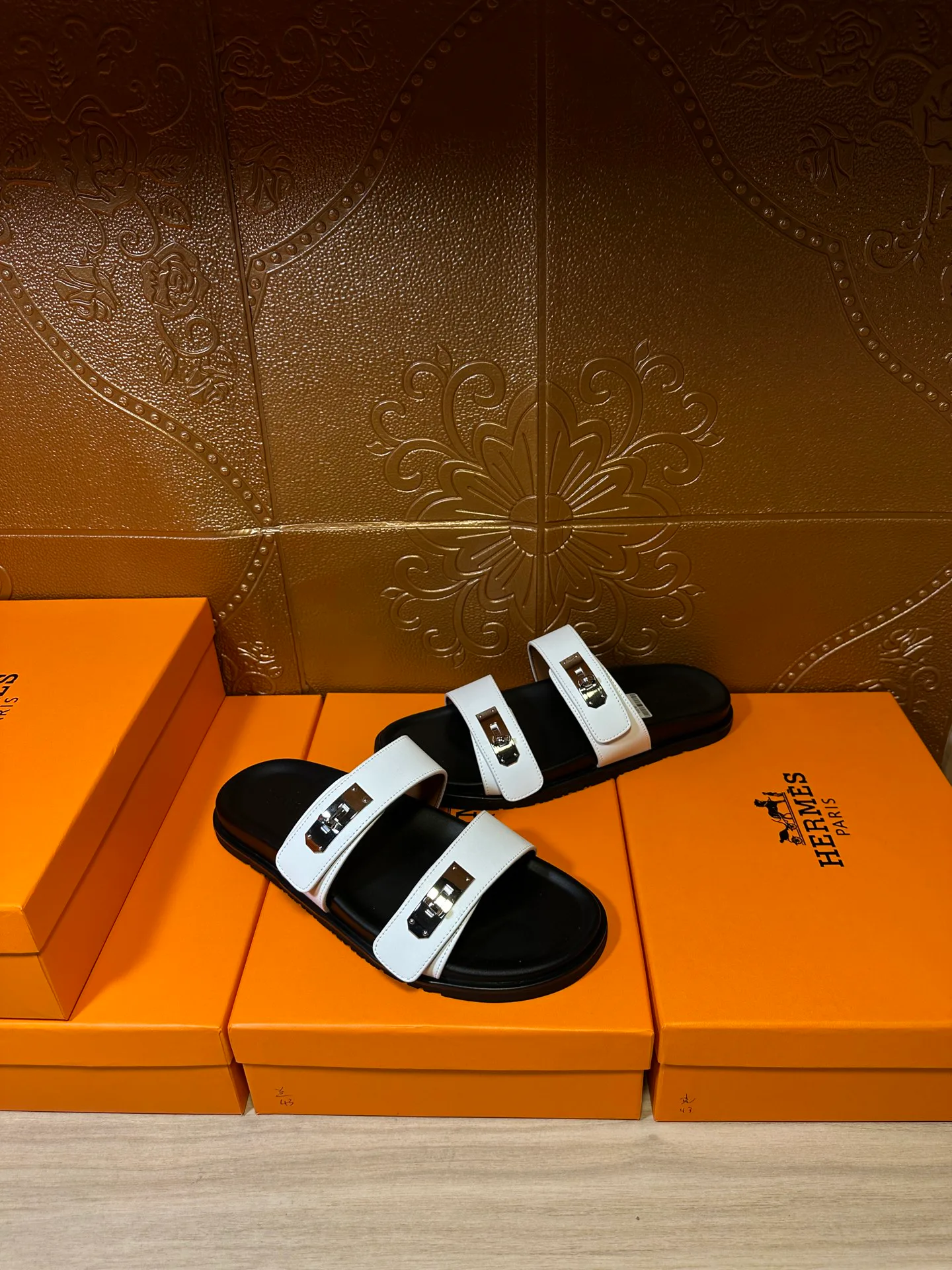 Шлепанцы Женские Hermes 1265577