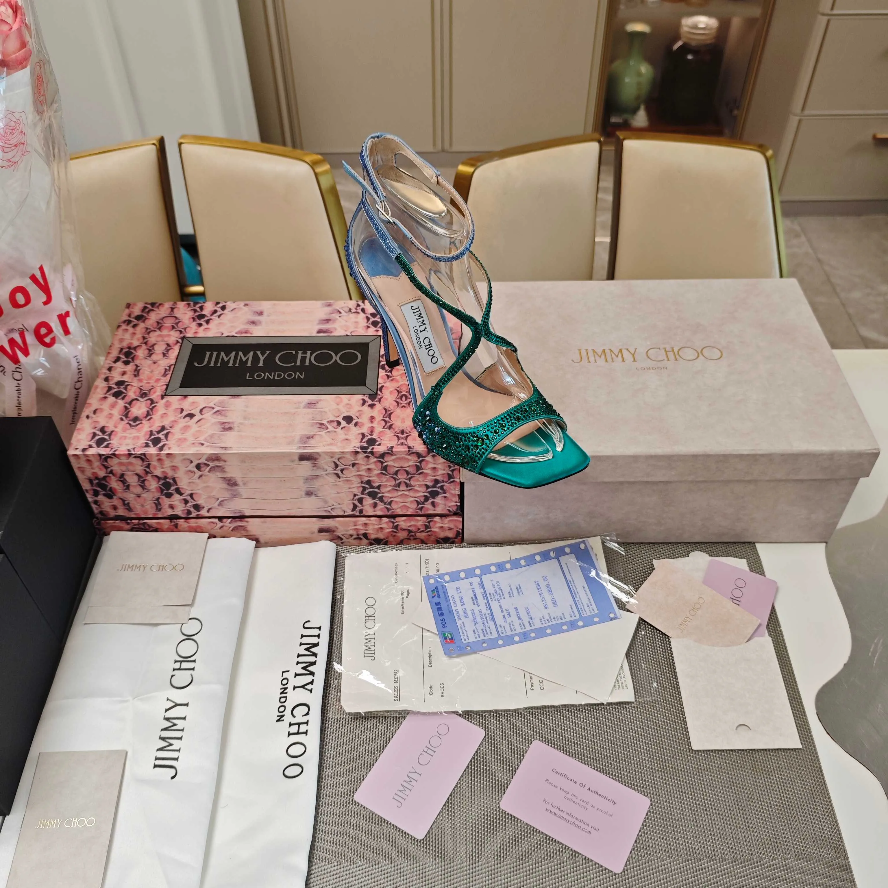 Босоножки Женские Jimmy Choo 17910283