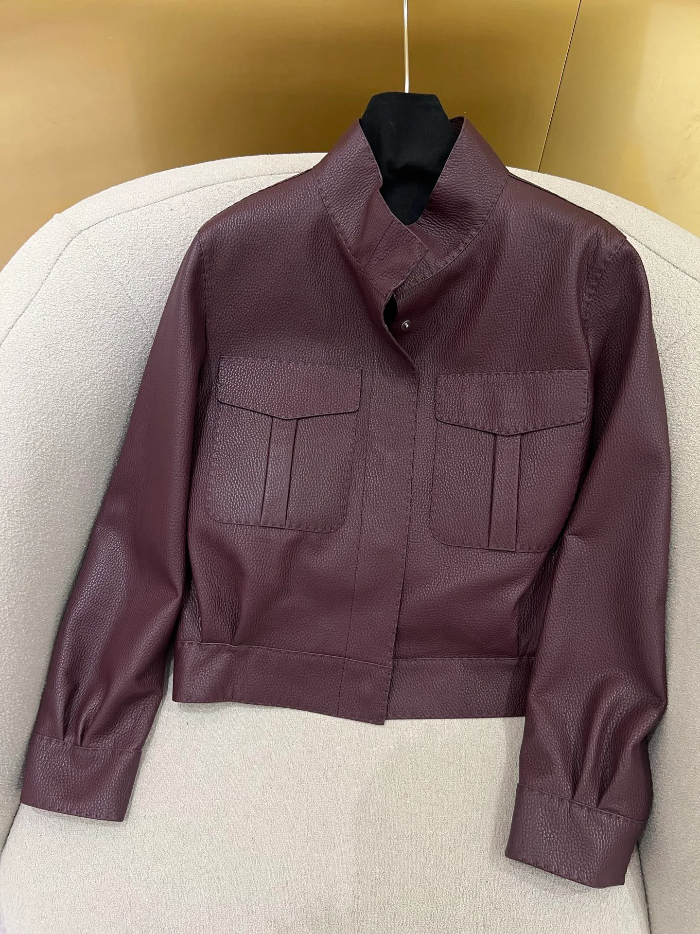 Кожаные Куртки И Дублёнки Женские Hermes 11491546