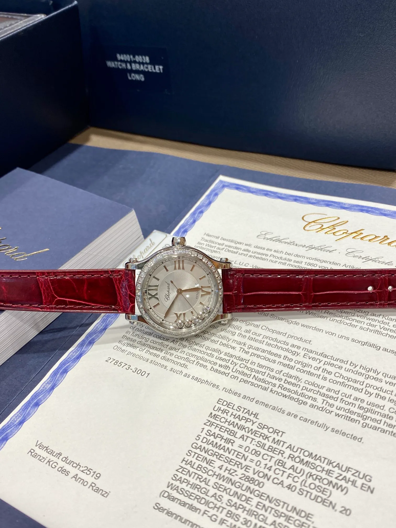 Часы Женские Chopard 18992