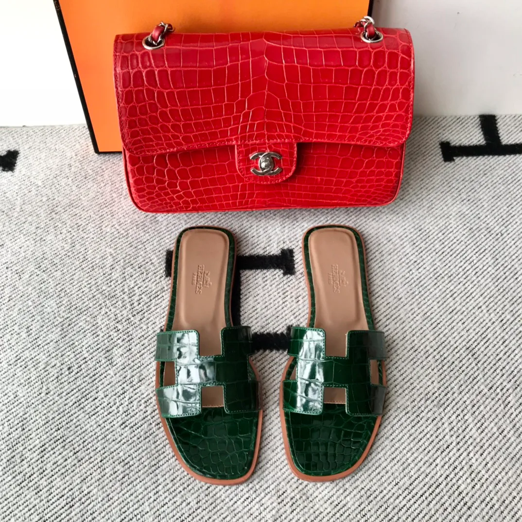 Шлепанцы Женские Hermes 3967406