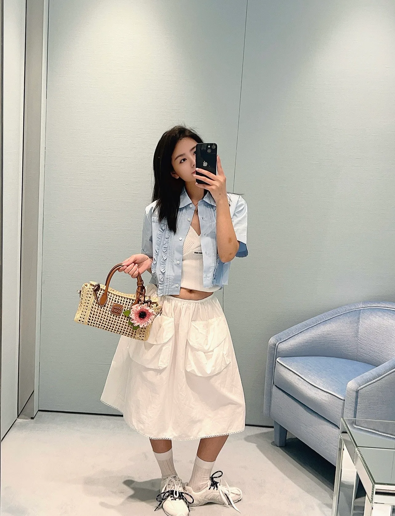 Рубашки Женские Miu Miu 12196034