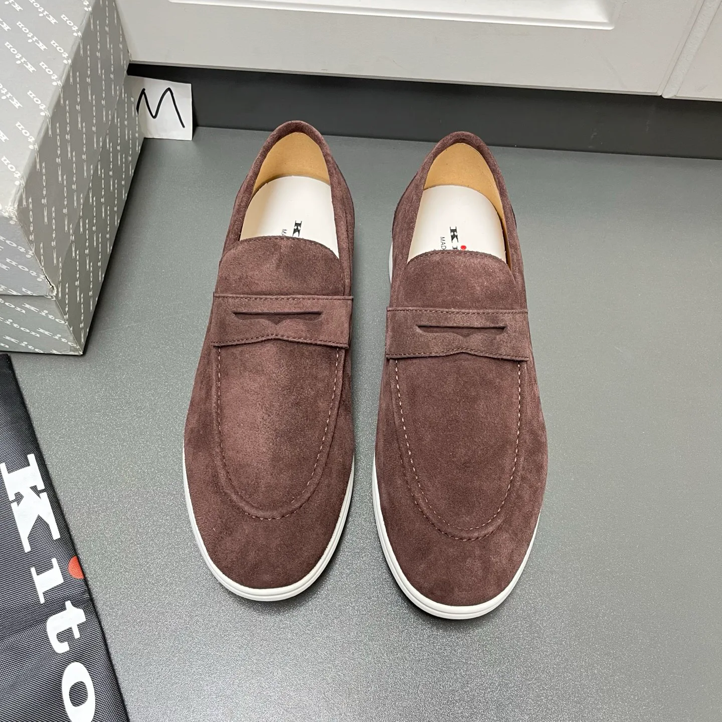 Лоферы И Туфли Мужские Kiton 17636589