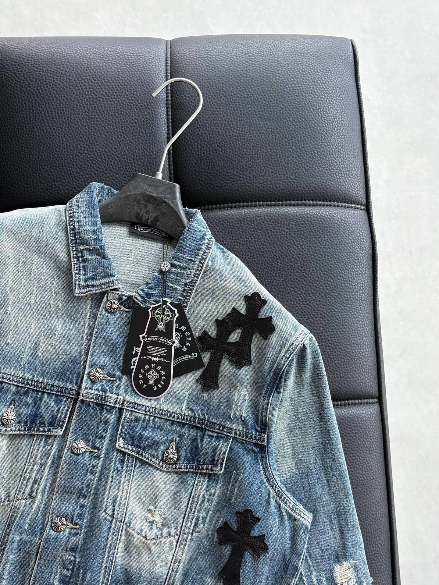 Куртки И Пуховики Женские Chrome Hearts 9729761