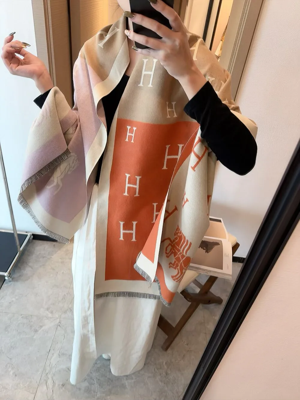 Шарфы Hermes 920453