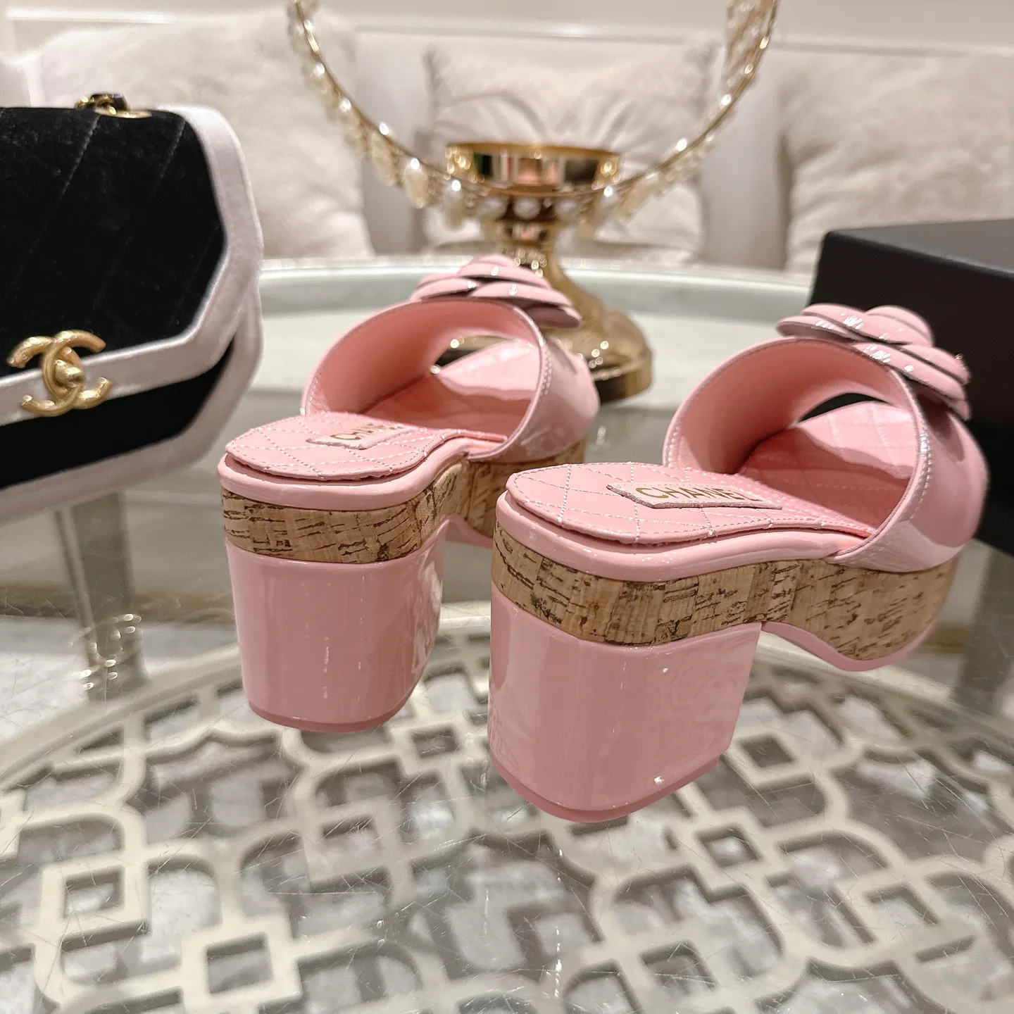 Босоножки Женские Chanel 1529119