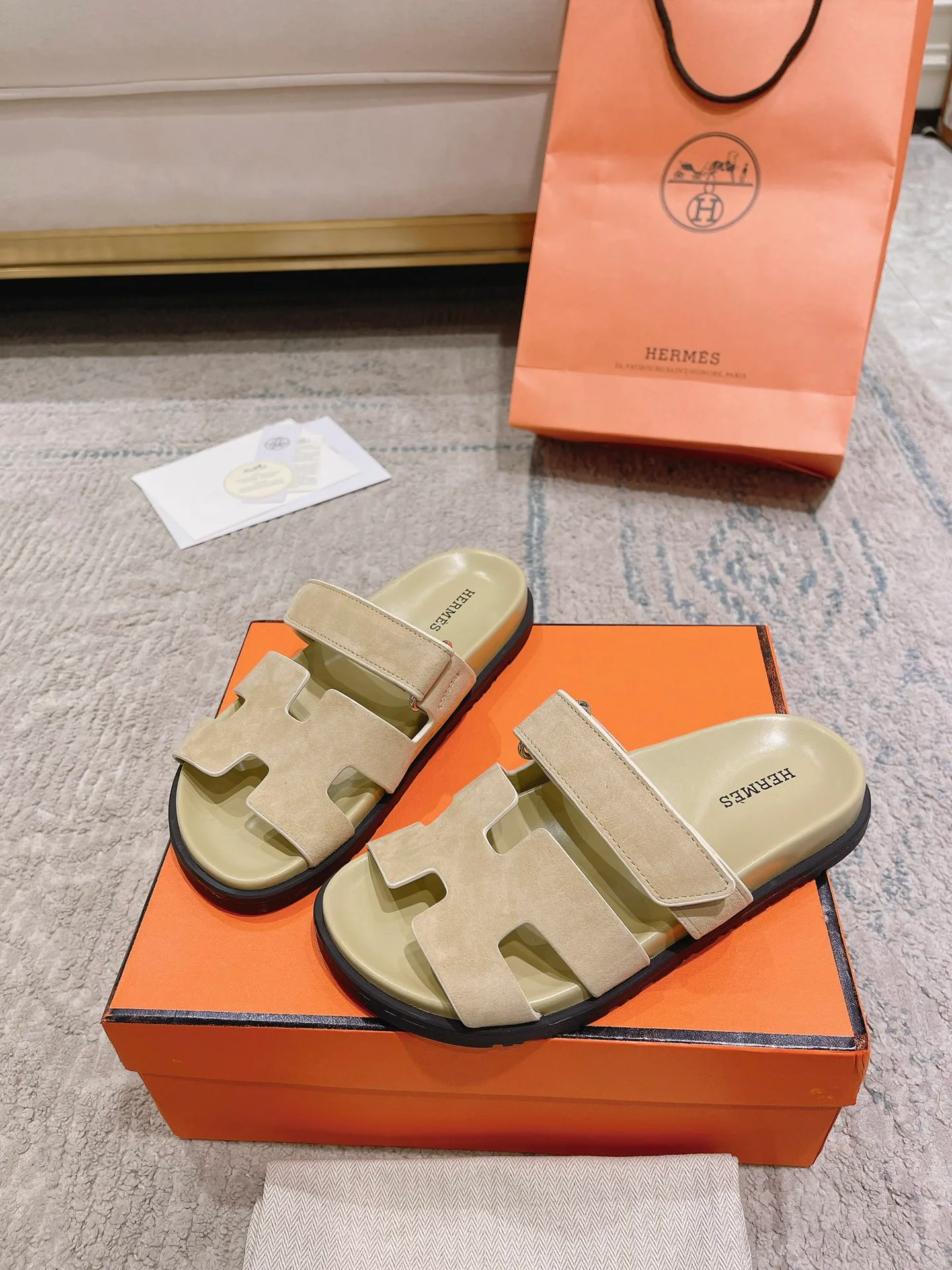 Шлепанцы Женские Hermes 12874725