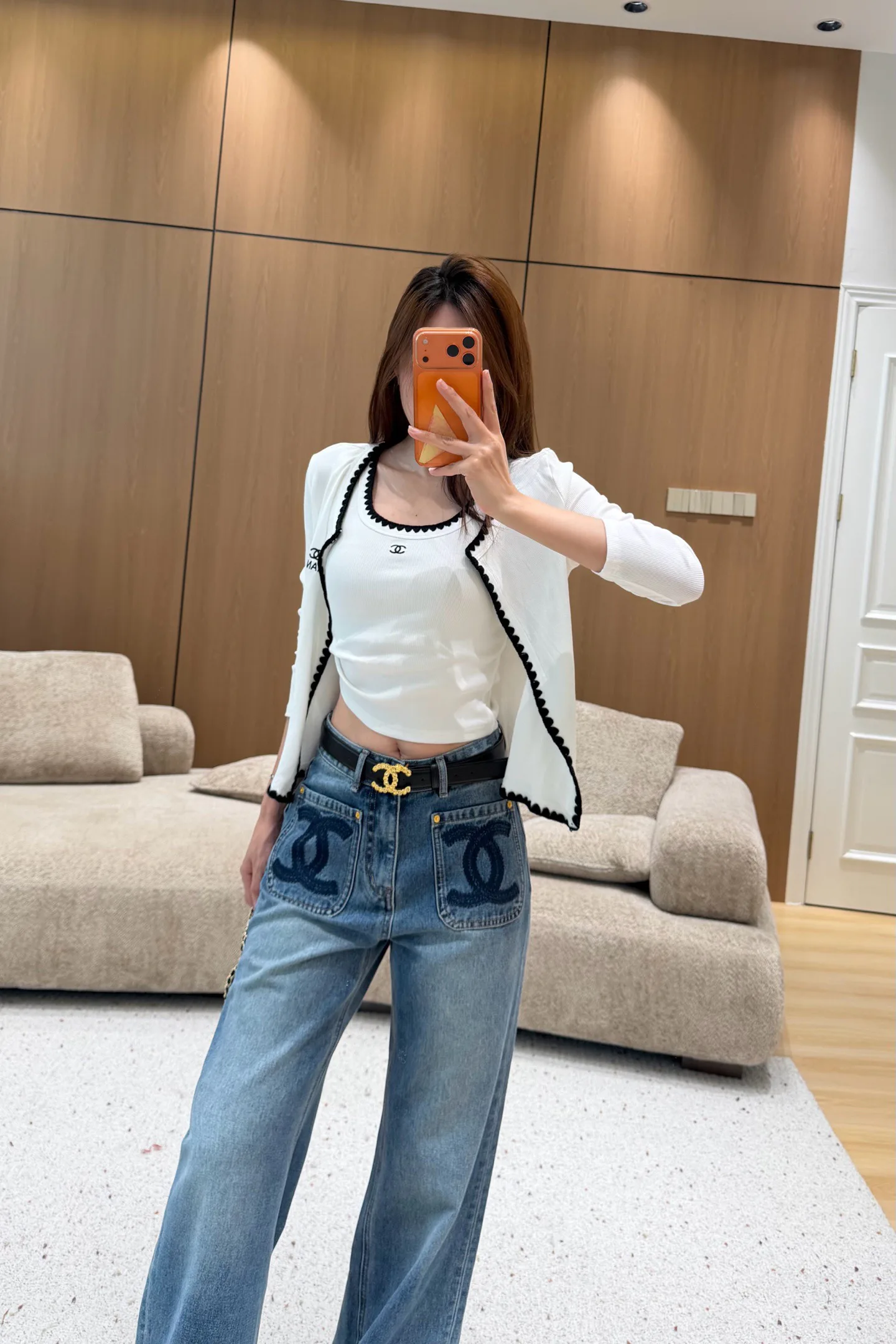 Джинсы Женские Chanel 19771063