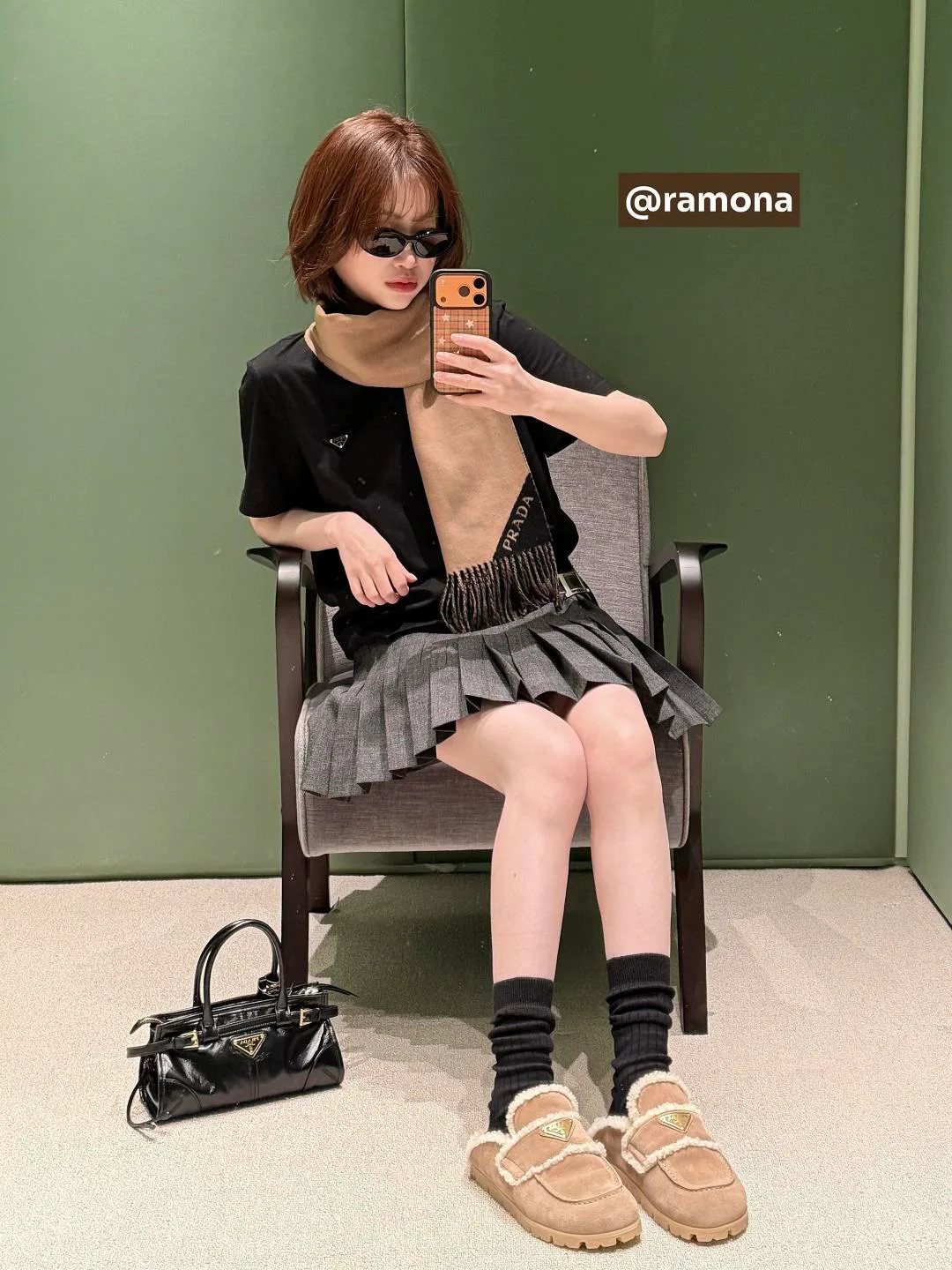 Футболки Мужские Prada 1265389