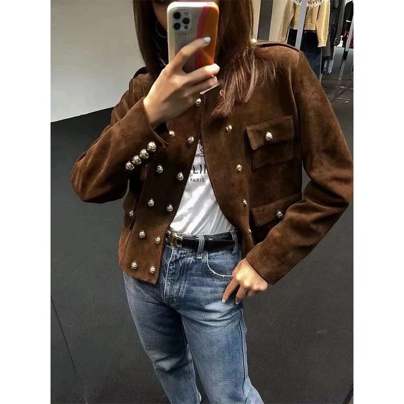 Кожаные Куртки И Дублёнки Женские Celine 10990892