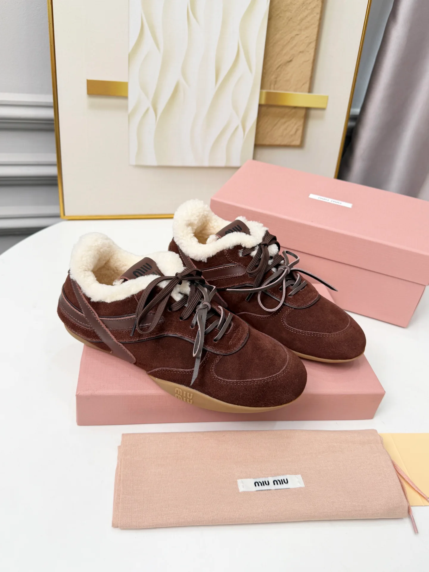 Кроссовки Женские Miu Miu 19602031