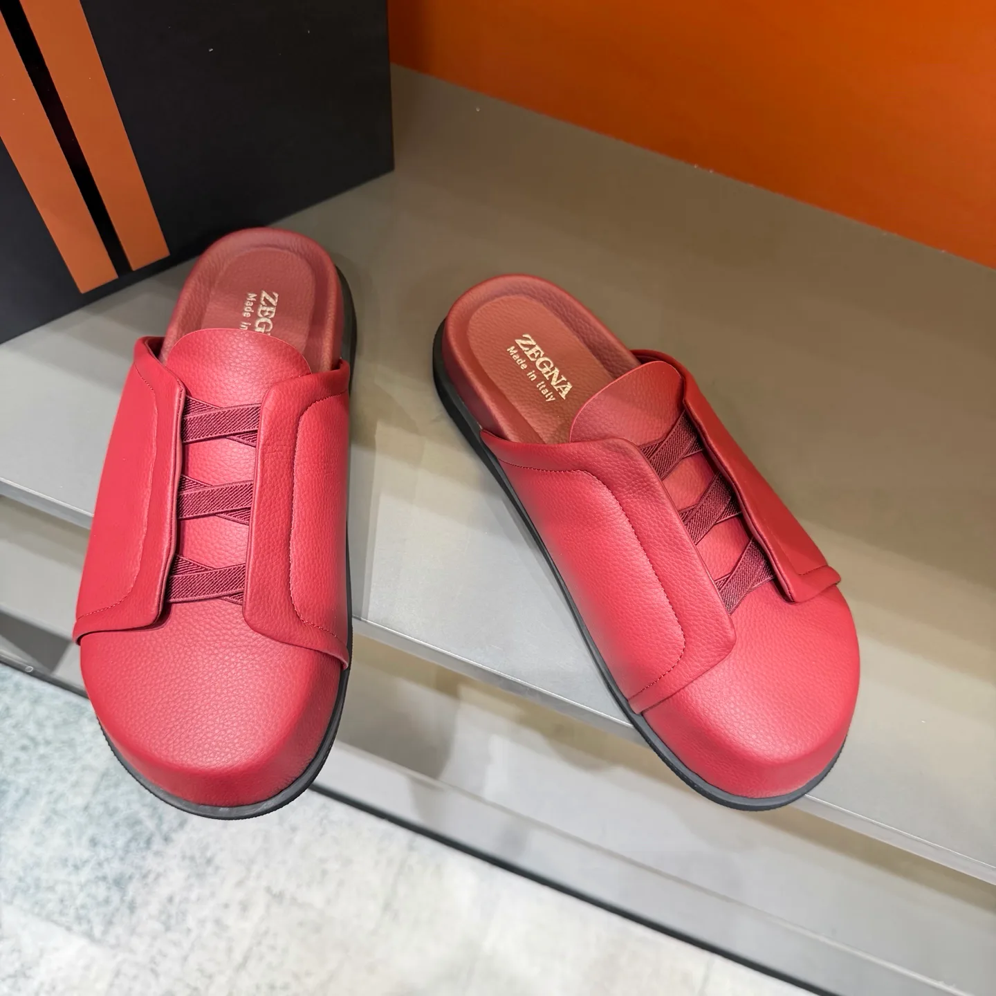 Шлепанцы Мужские Zegna 18385645