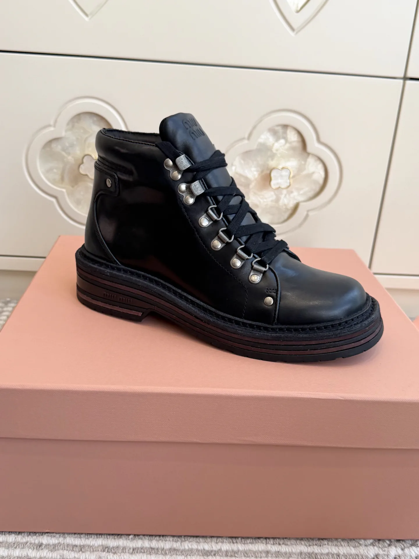 Ботинки Женские Miu Miu 17943218