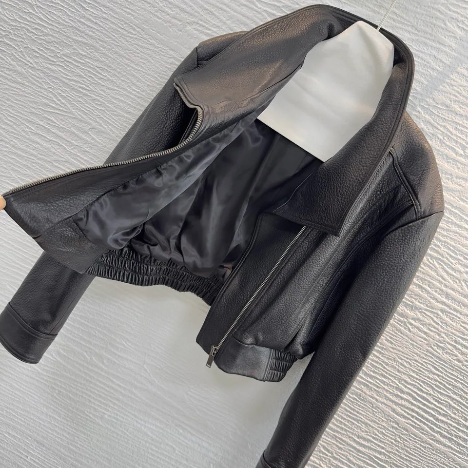 Кожаные Куртки И Дублёнки Женские Saint Laurent 17733498