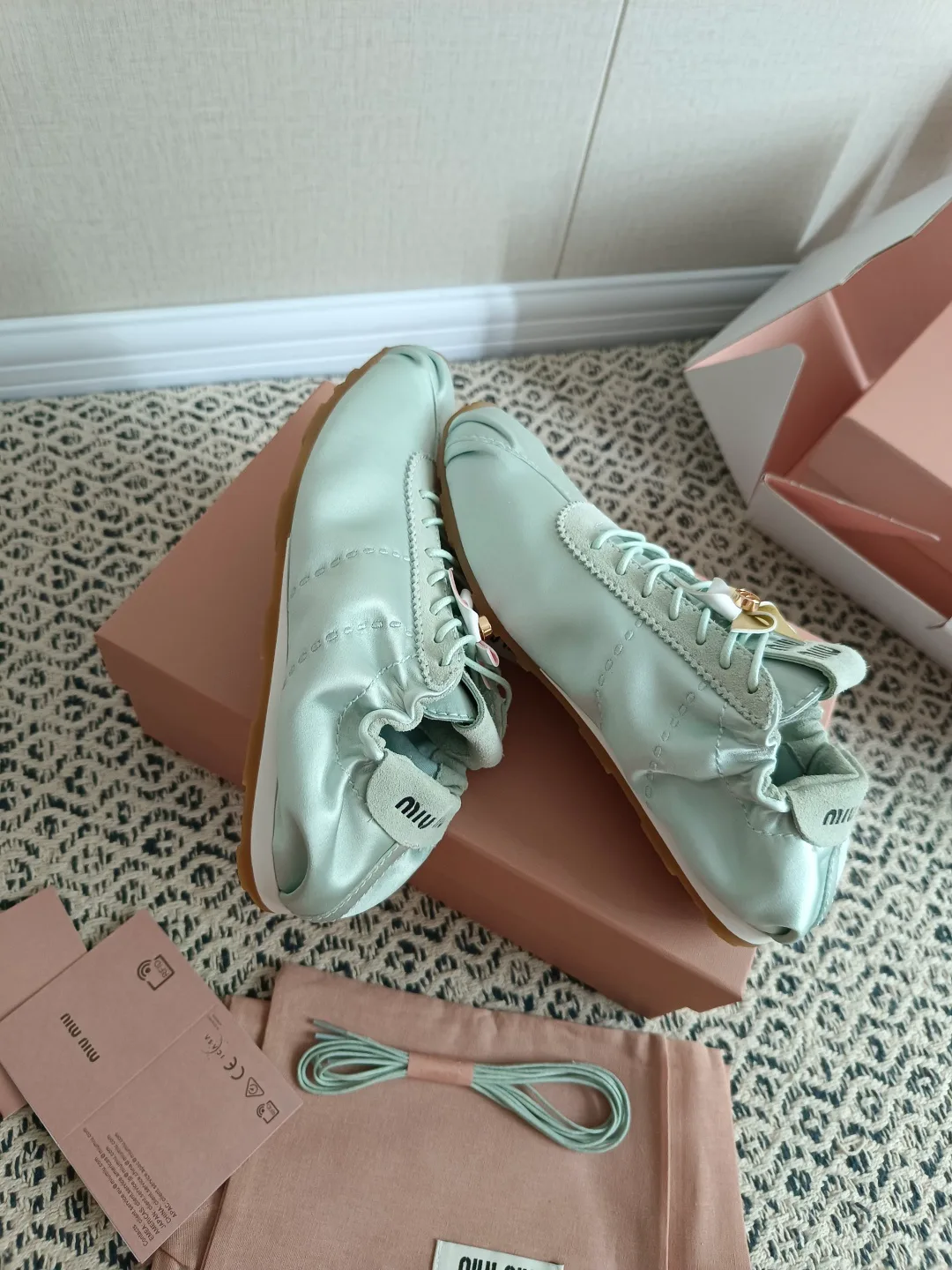 Кроссовки Женские Miu Miu 5075611