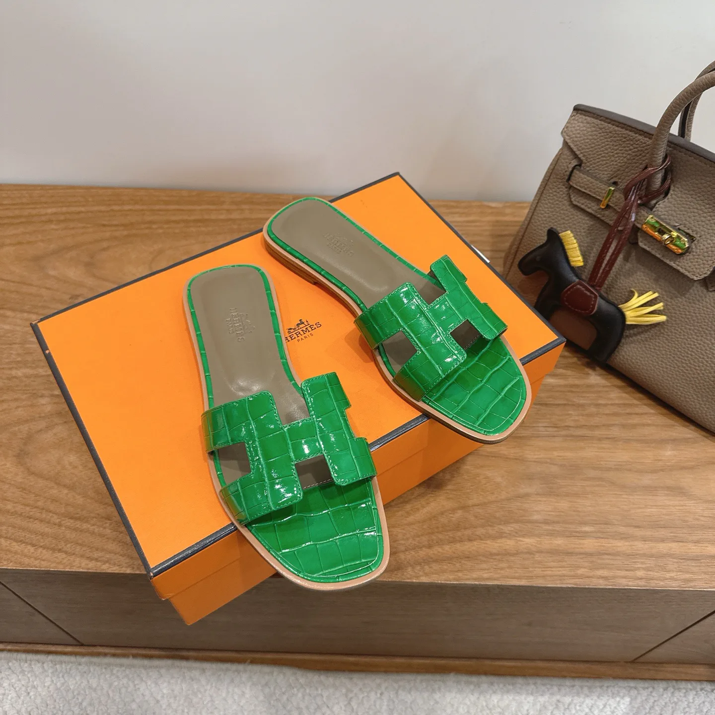 Шлепанцы Женские Hermes 1223565