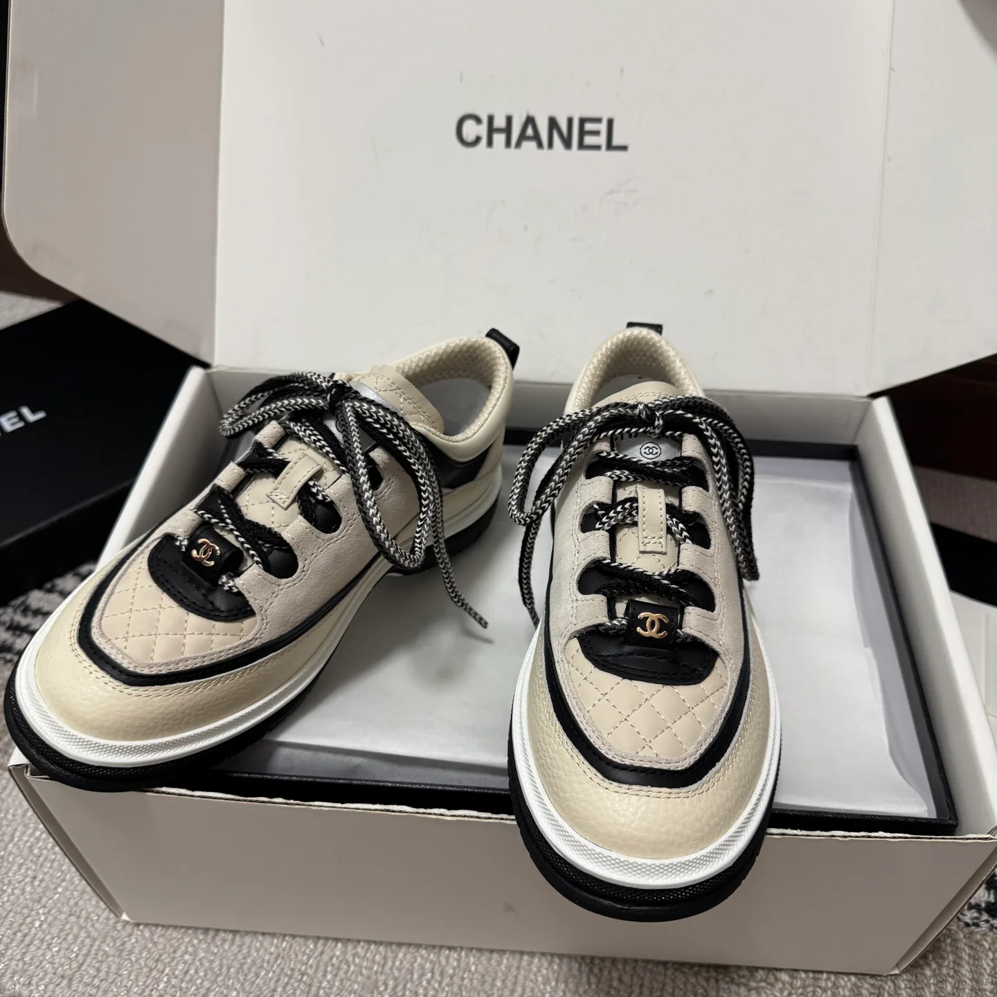 Кроссовки Женские Chanel 5453462
