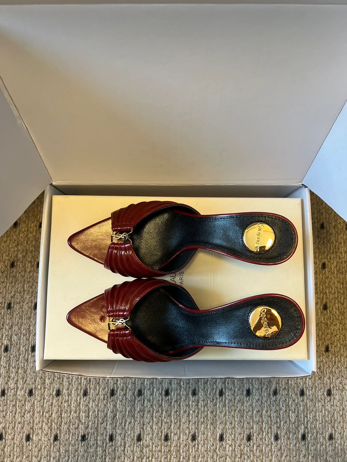 Мюли И Сабо Женские Saint Laurent 10835449