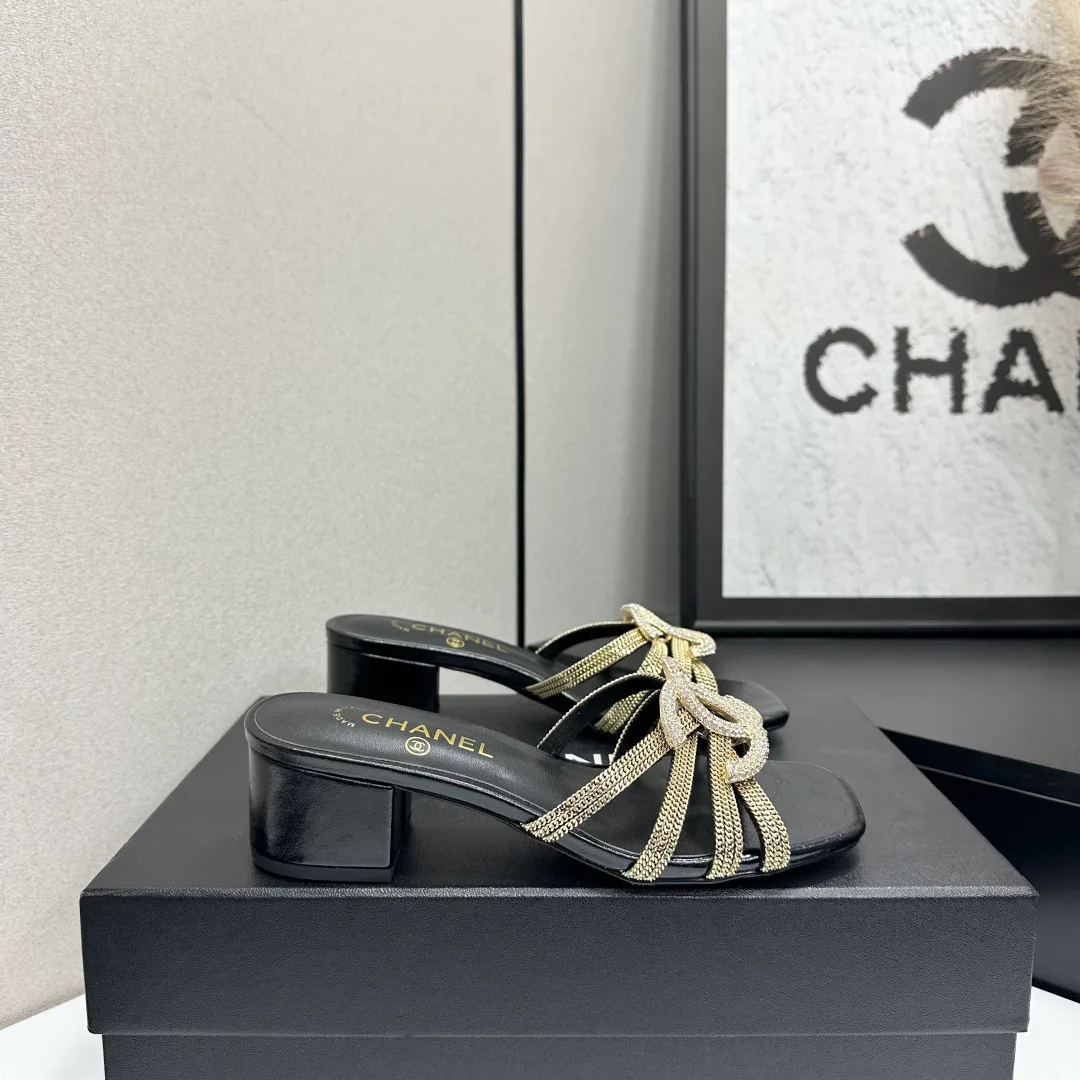 Босоножки Женские Chanel 9651902